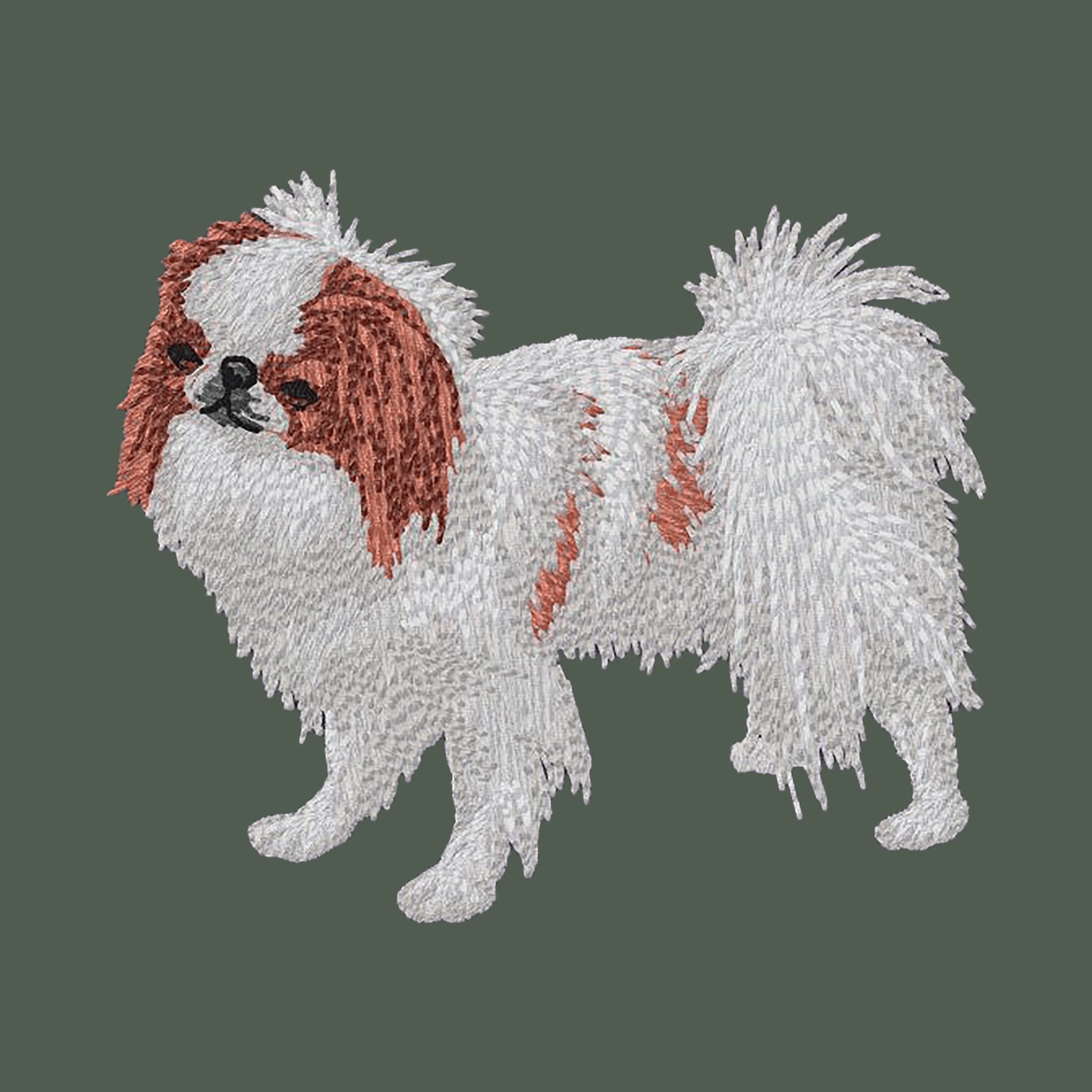 Japanese Chin Embroidered Baseball Cap - Image 6