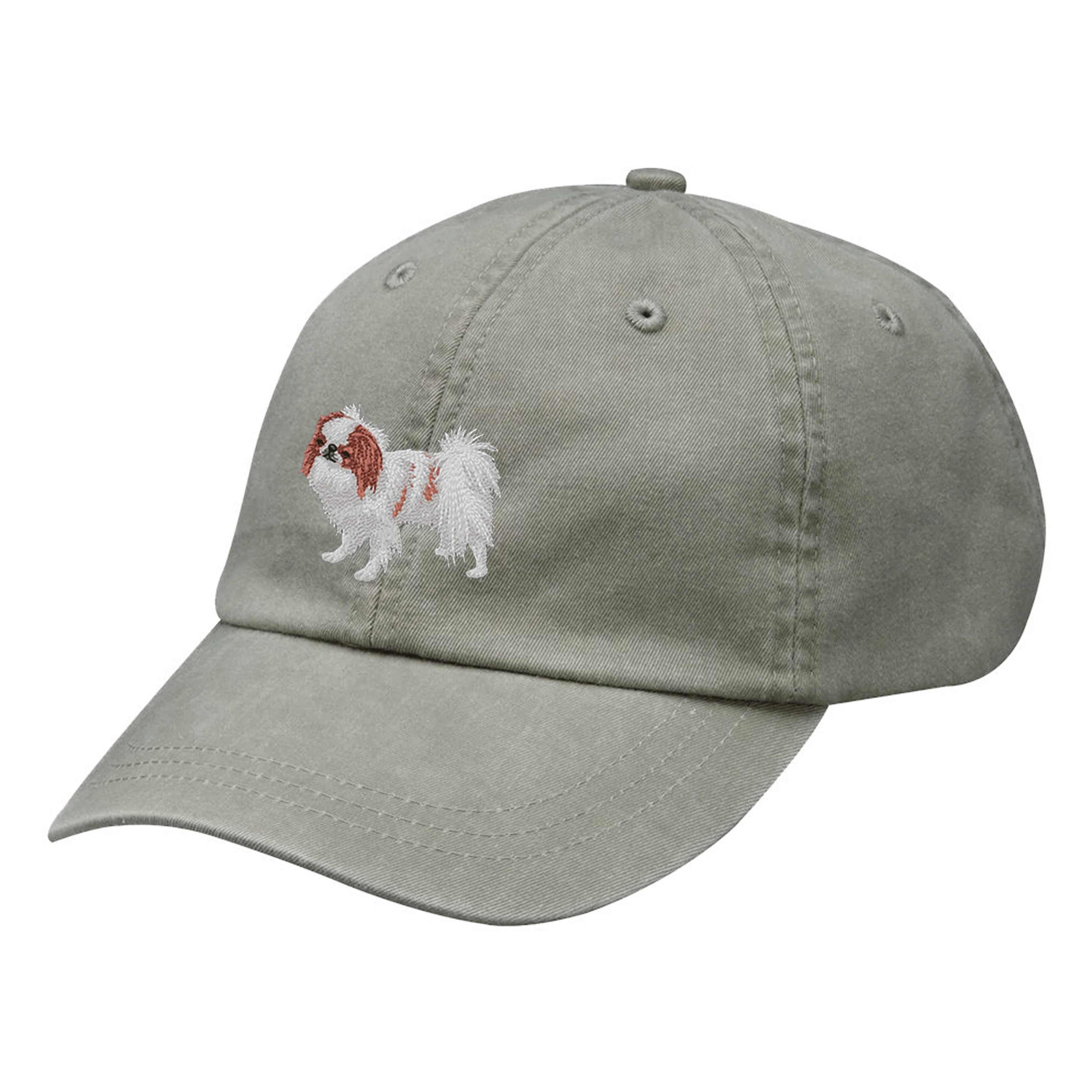 Japanese Chin Embroidered Baseball Cap - Image 7