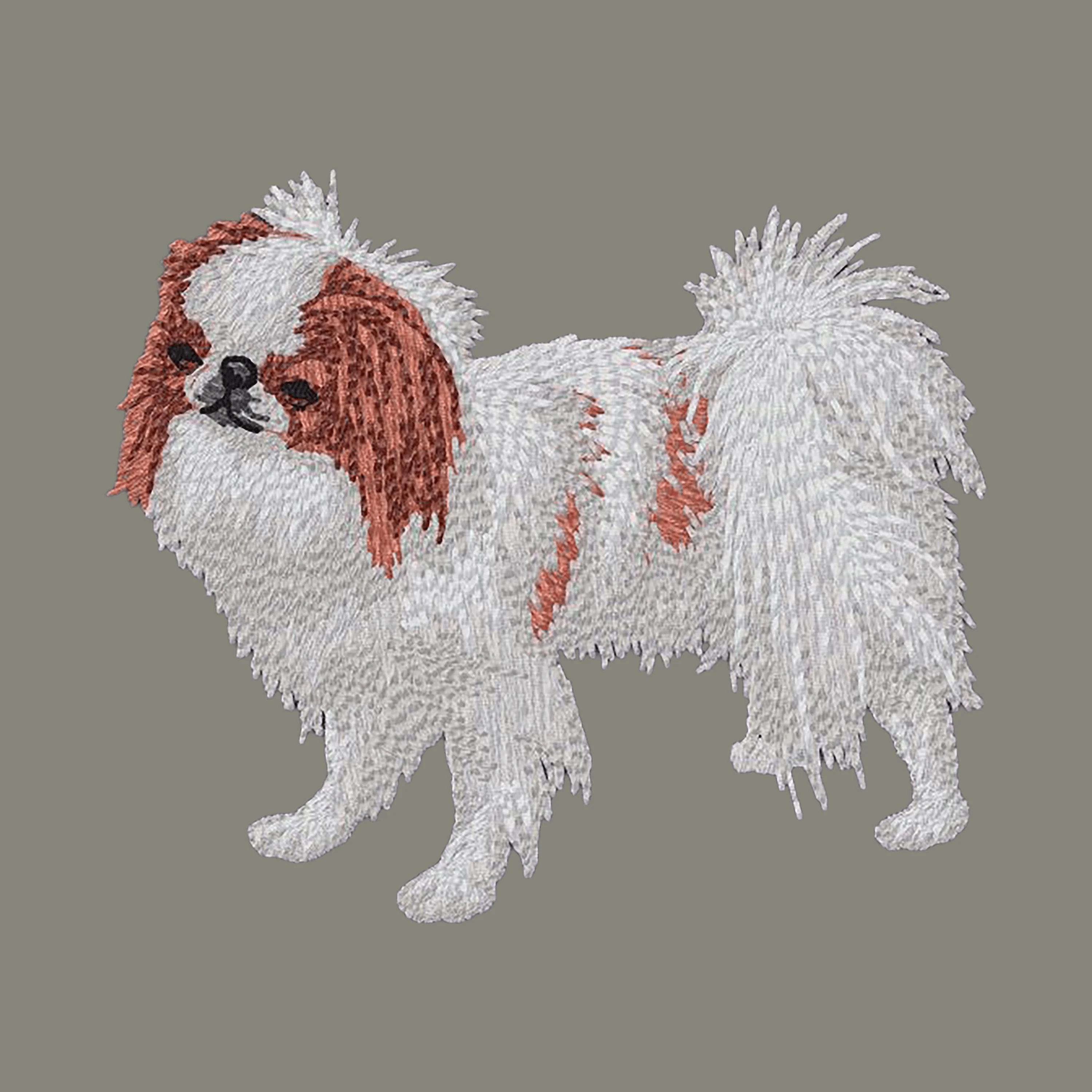 Japanese Chin Embroidered Baseball Cap - Image 8