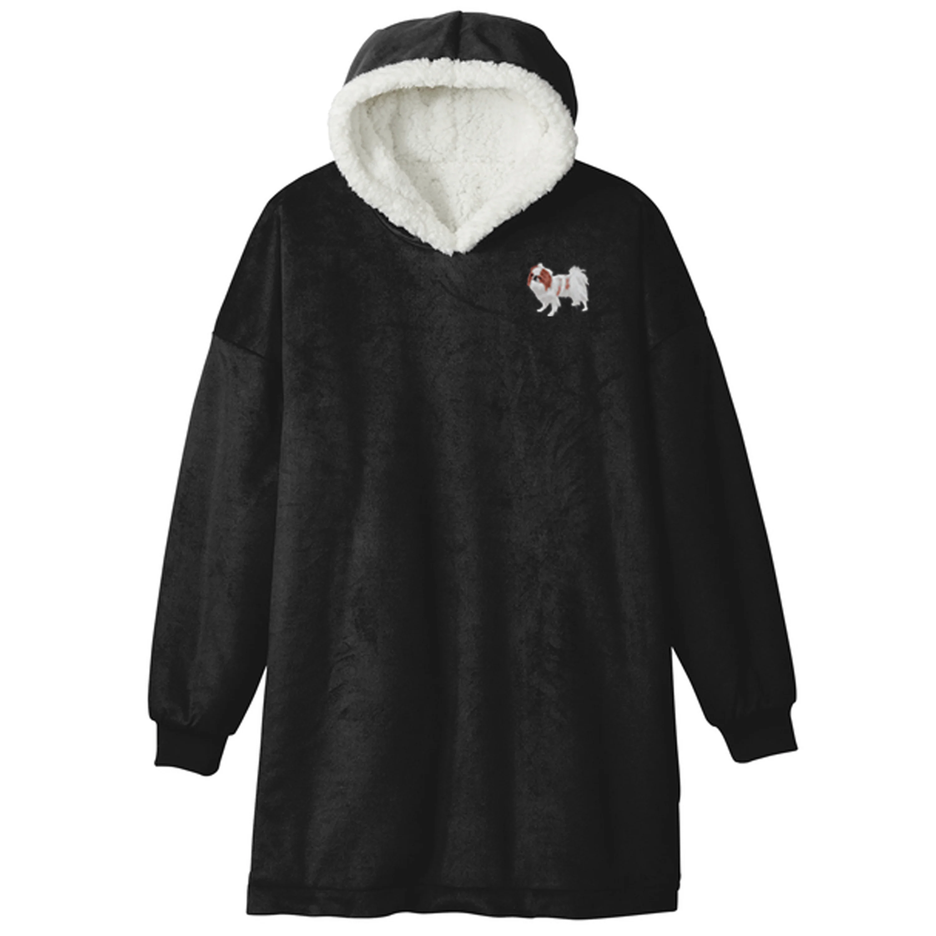 Japanese Chin Embroidered Wearable Blanket - Image 7