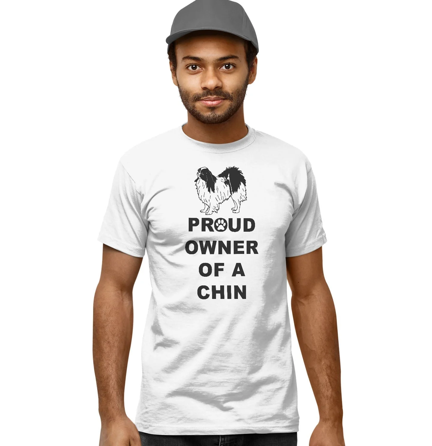Japanese Chin Proud Owner - Adult Unisex T-Shirt - Image 4