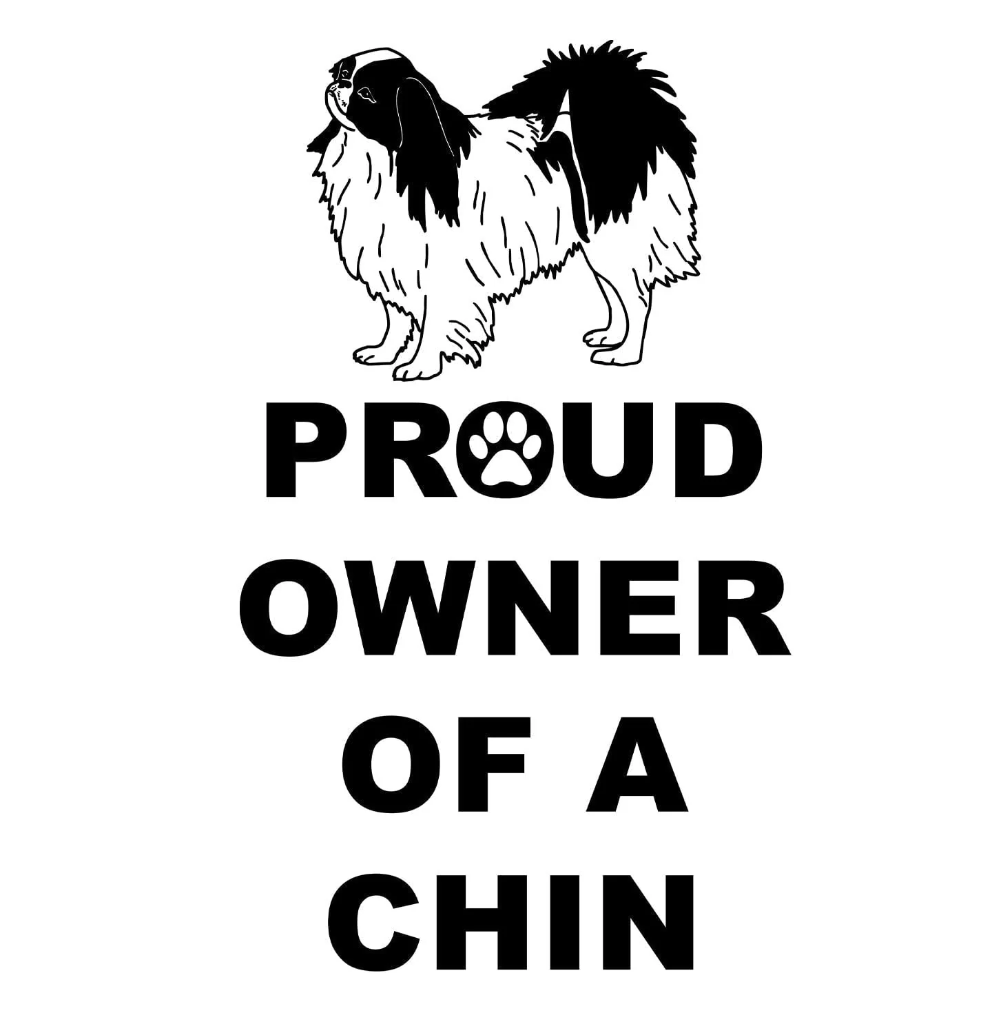 Japanese Chin Proud Owner - Women's V-Neck T-Shirt - Image 2