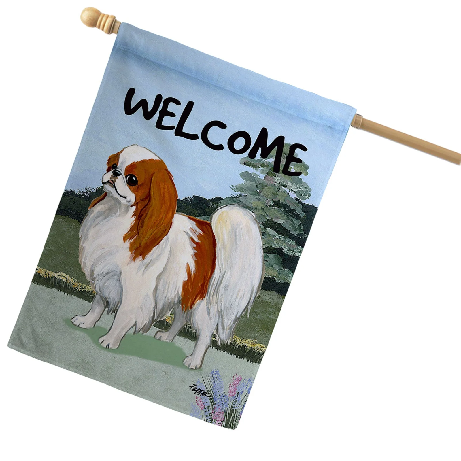 Japanese Chin House Flag - Image 2