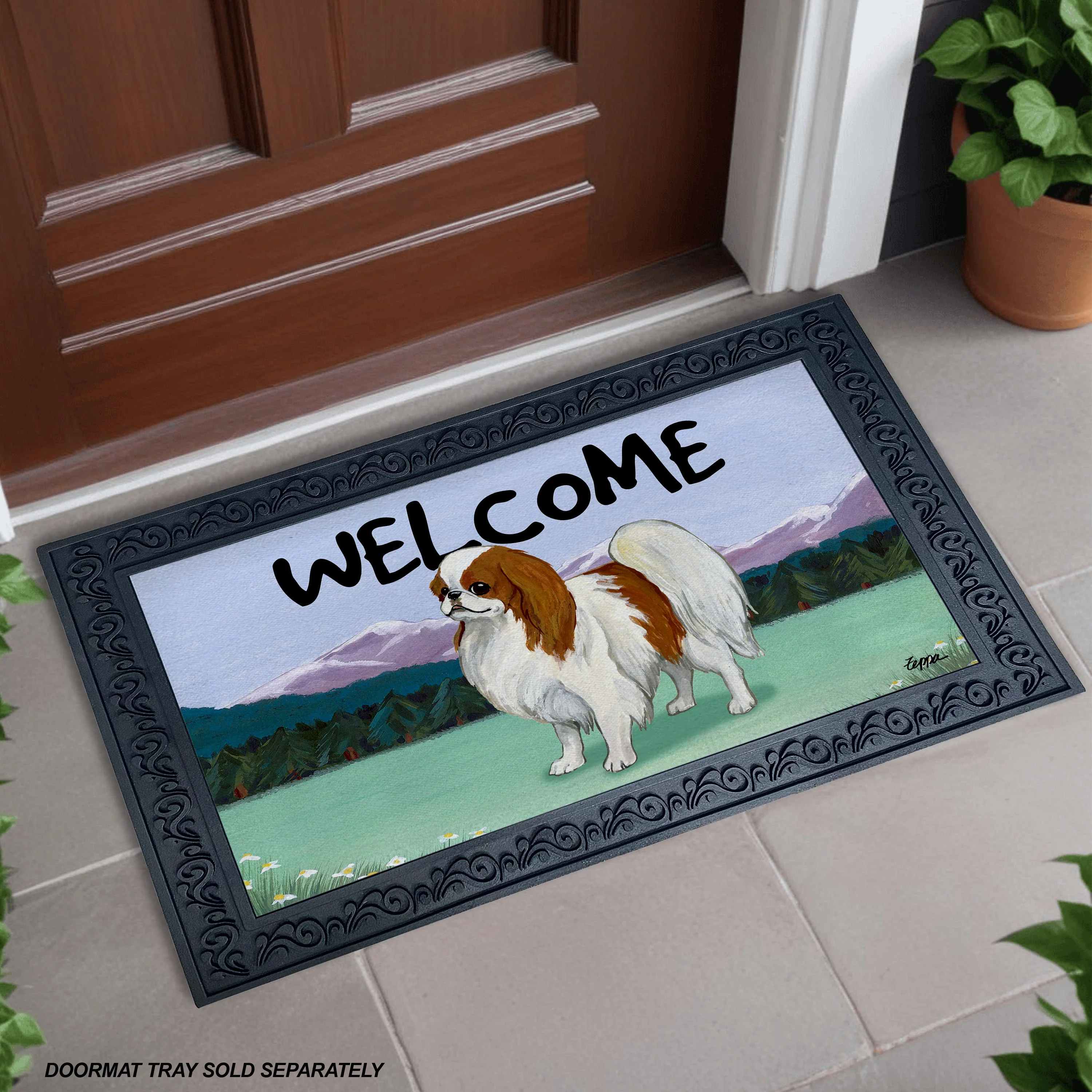 Japanese Chin Welcome Mat - Image 2