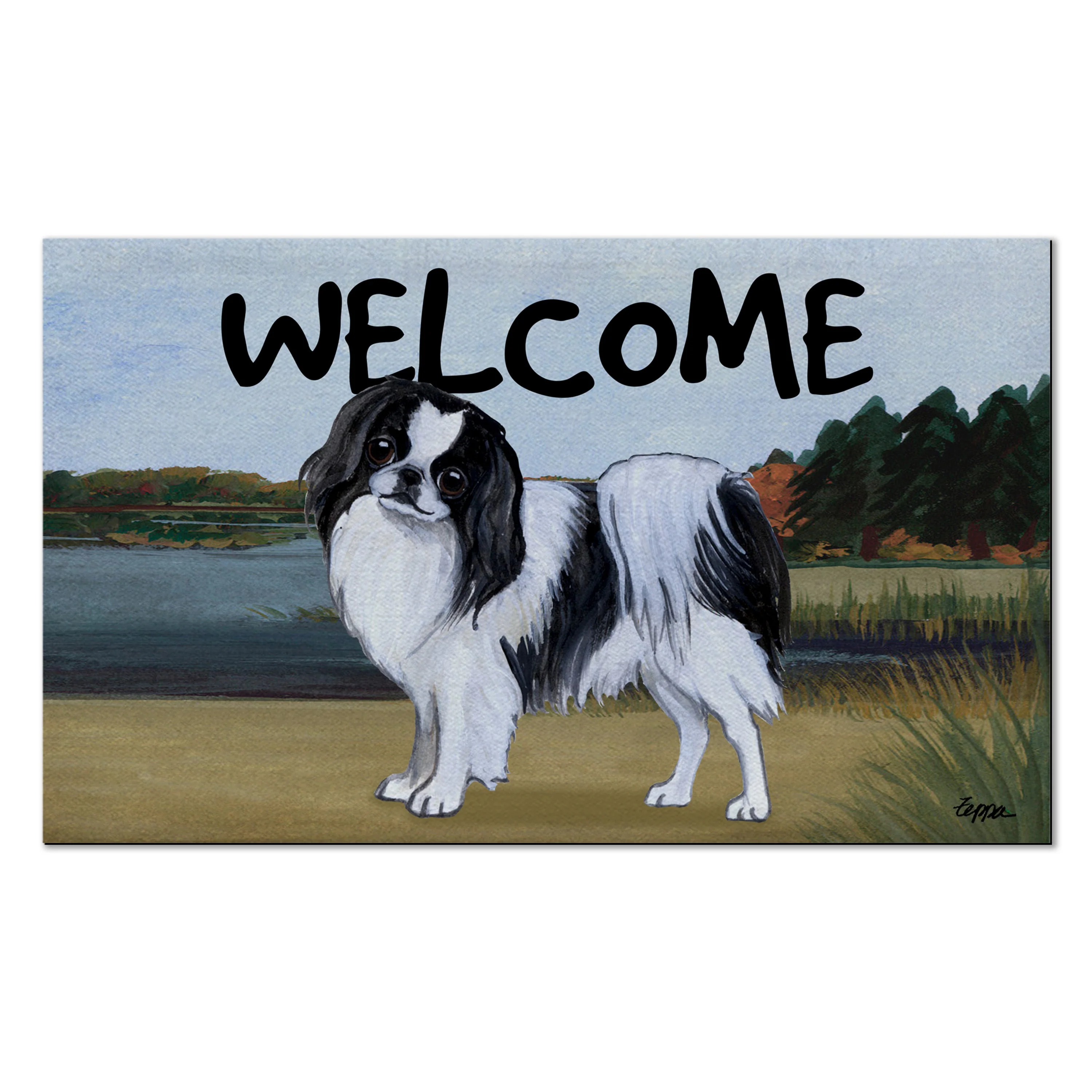 Japanese Chin Welcome Mat - Image 4
