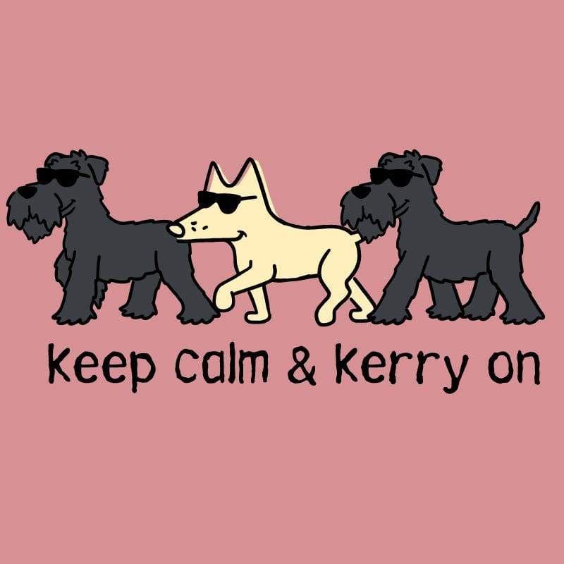 Keep Calm & Kerry On - Ladies T-Shirt V-Neck - Image 2