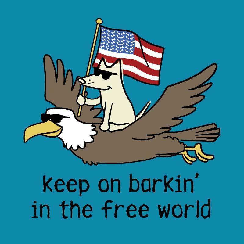 Keep On Barkin' In The Free World - Classic Tee - Image 2