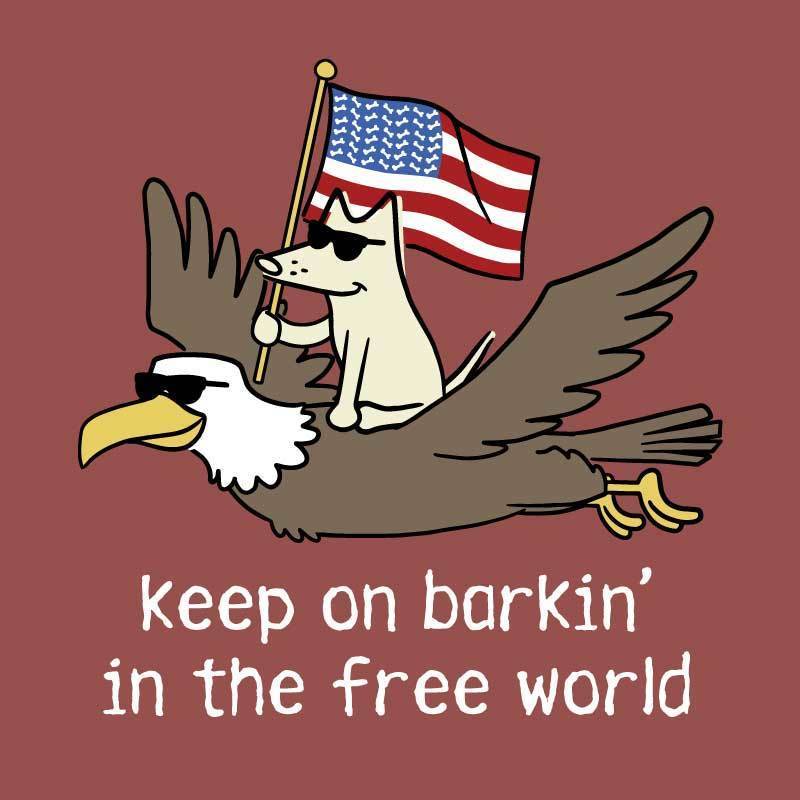 Keep On Barkin' In The Free World - Classic Tee - Image 4