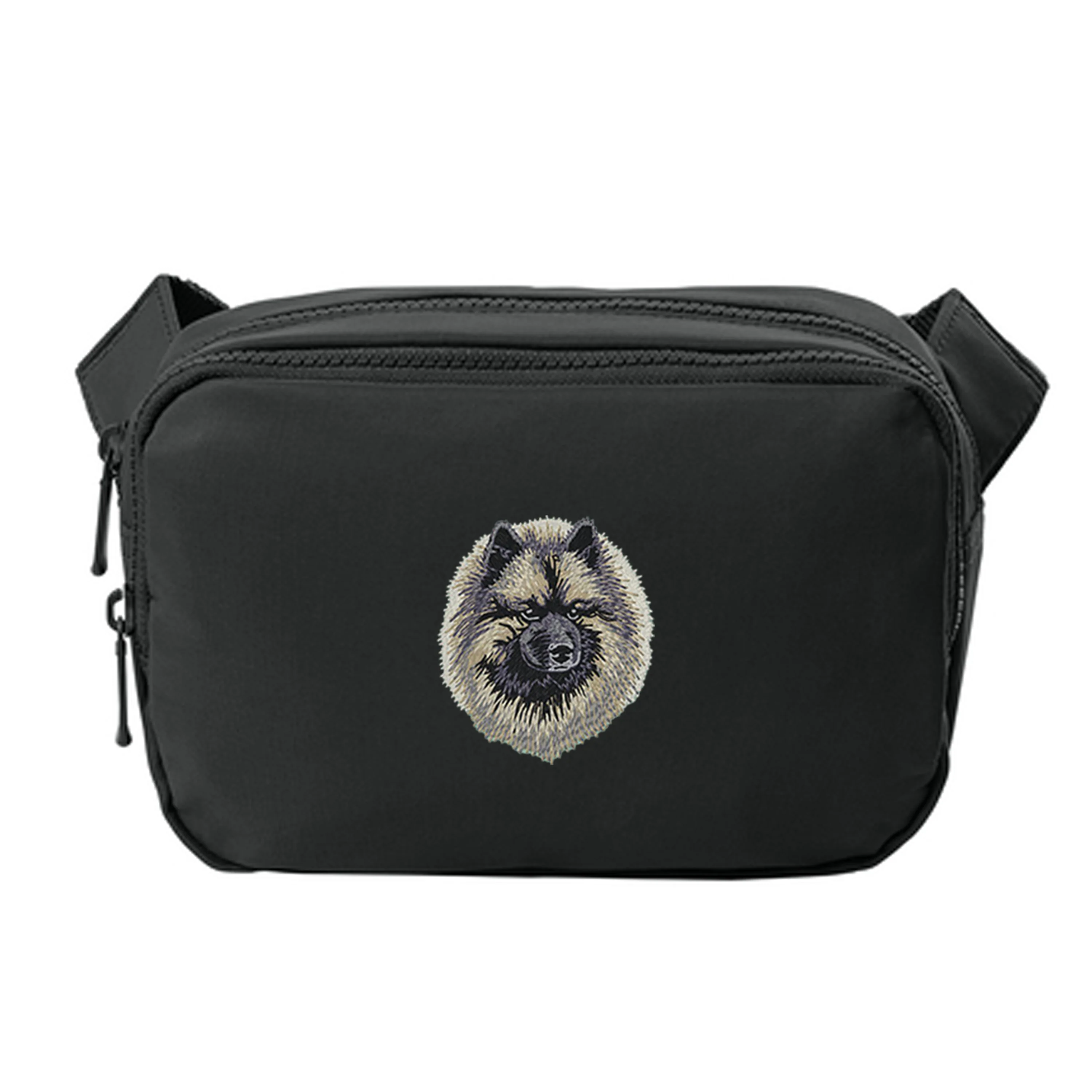 Keeshond Embroidered Crossbody Bag - Image 3
