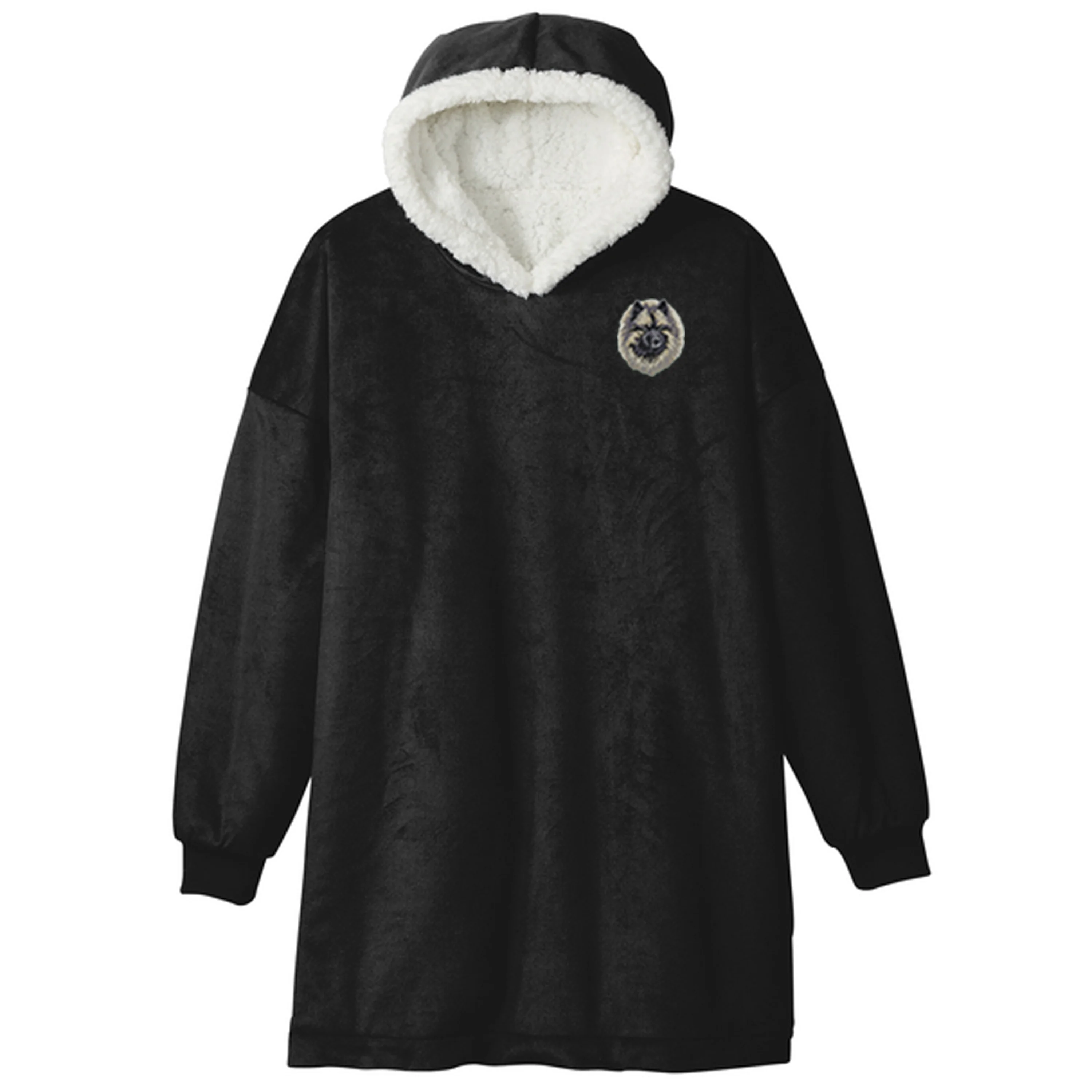 Keeshond Embroidered Wearable Blanket - Image 7