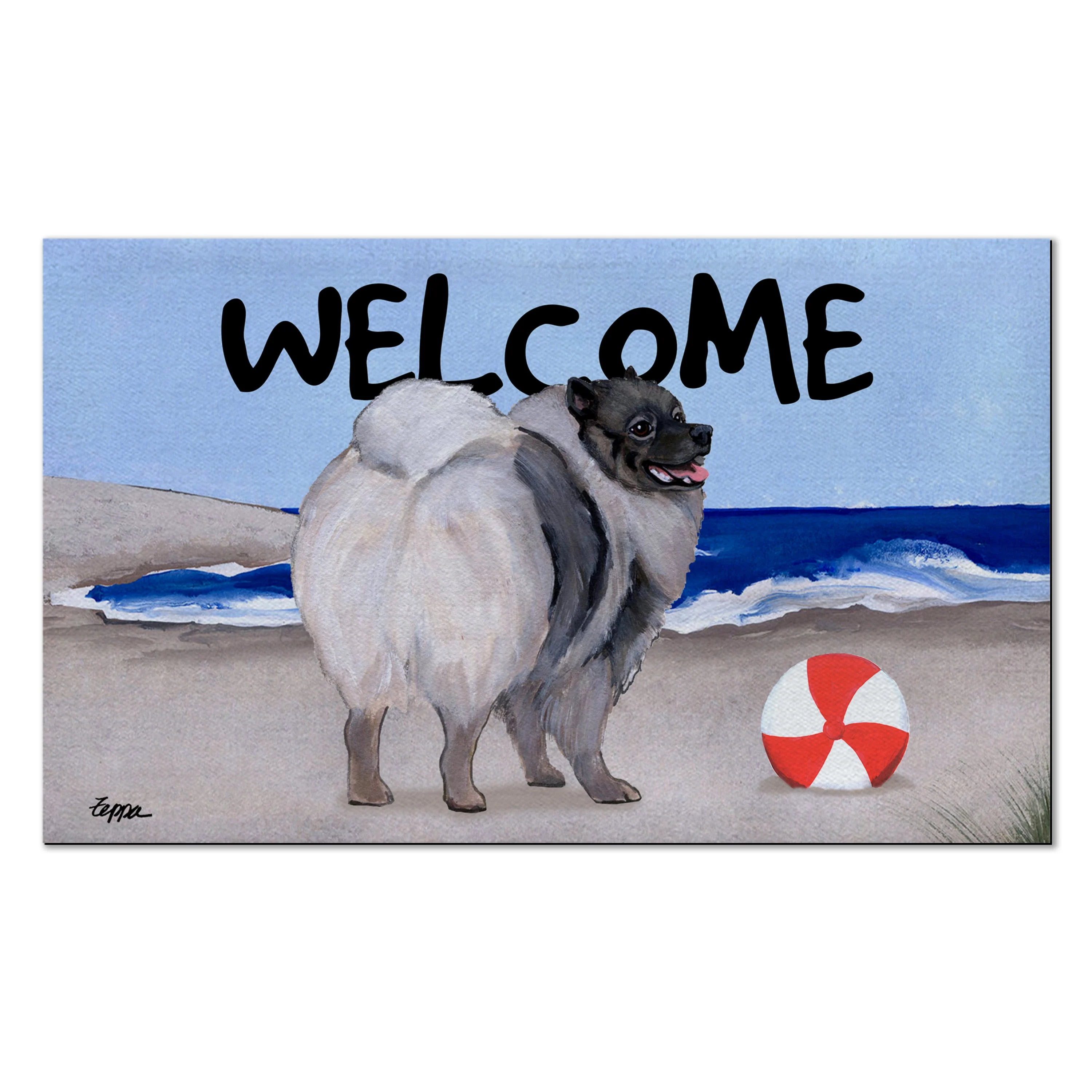 Keeshond Welcome Mat - Image 6