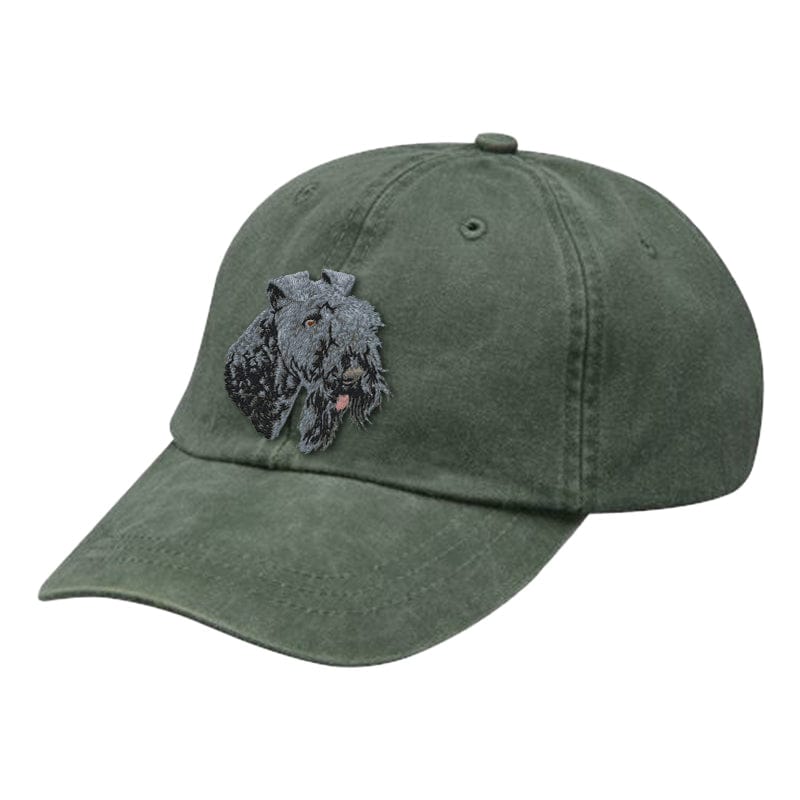 Kerry Blue Terrier Embroidered Baseball Cap - Image 4
