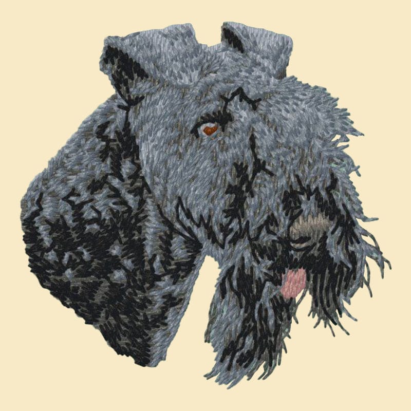 Kerry Blue Terrier Embroidered Tote - Image 4