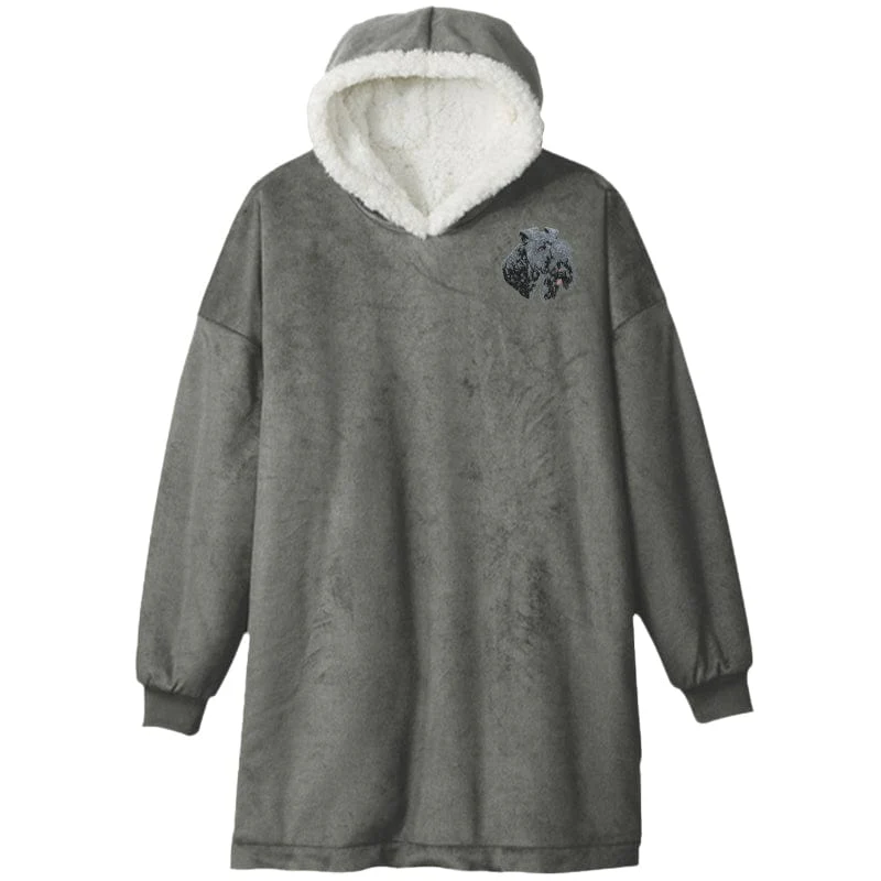 Kerry Blue Terrier Embroidered Wearable Blanket - Image 3
