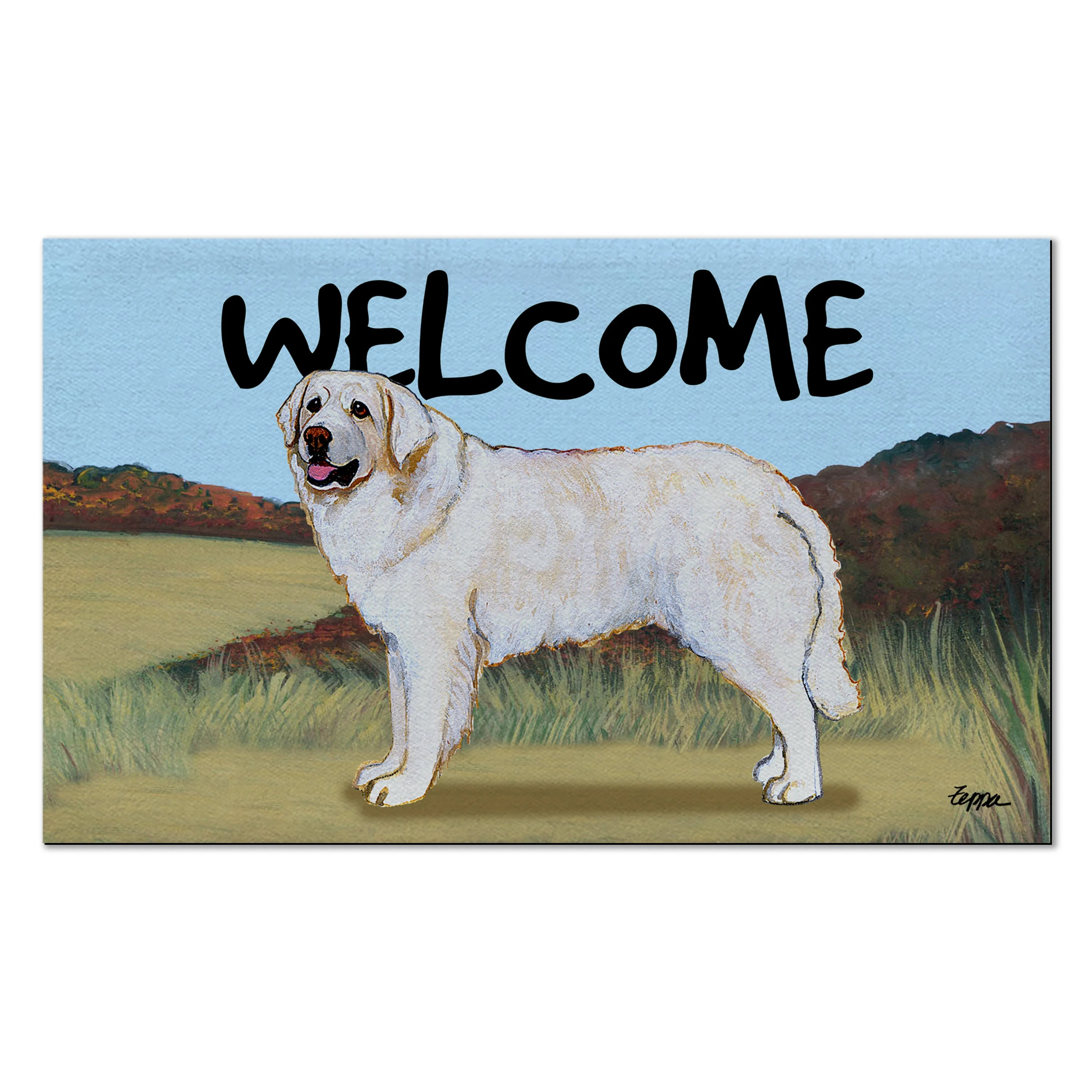 Kuvasz Welcome Mat - Image 2