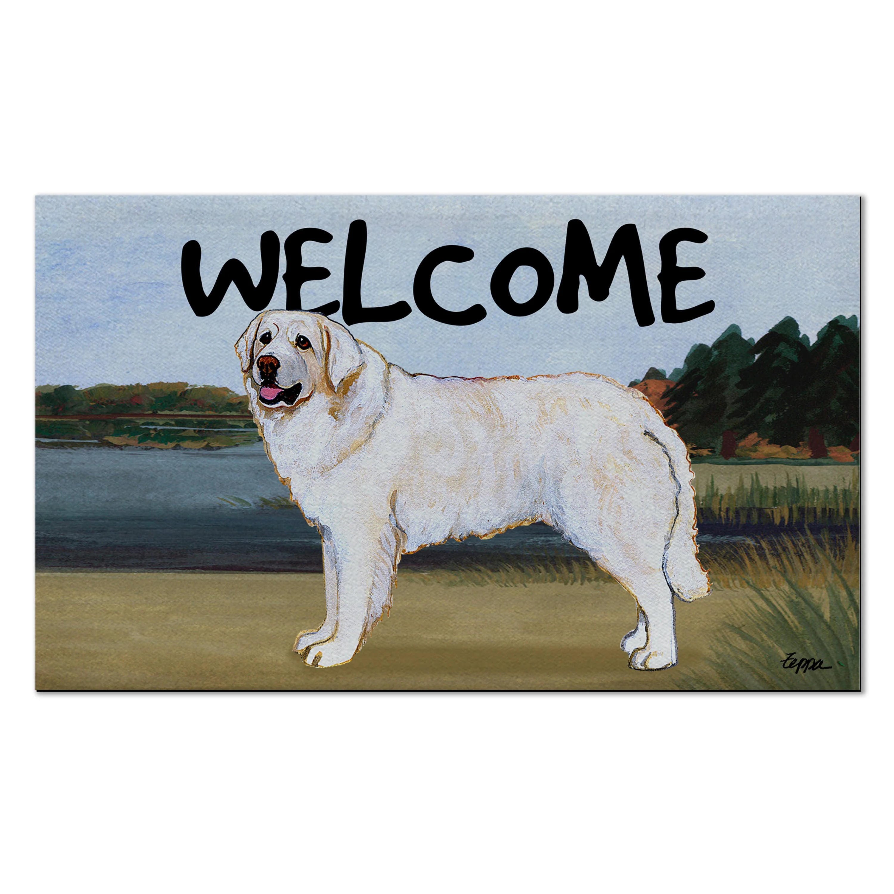 Kuvasz Welcome Mat - Image 3