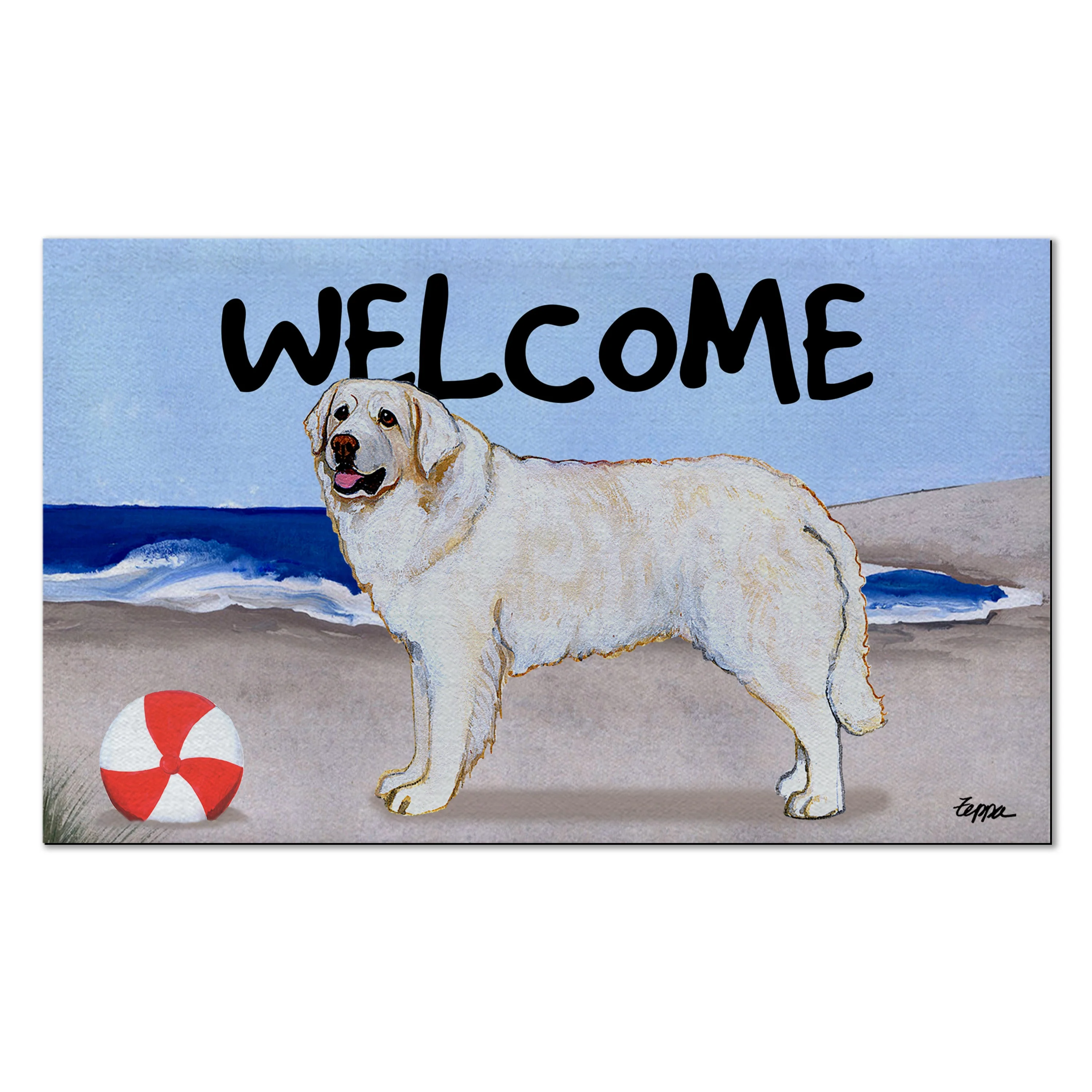 Kuvasz Welcome Mat - Image 4