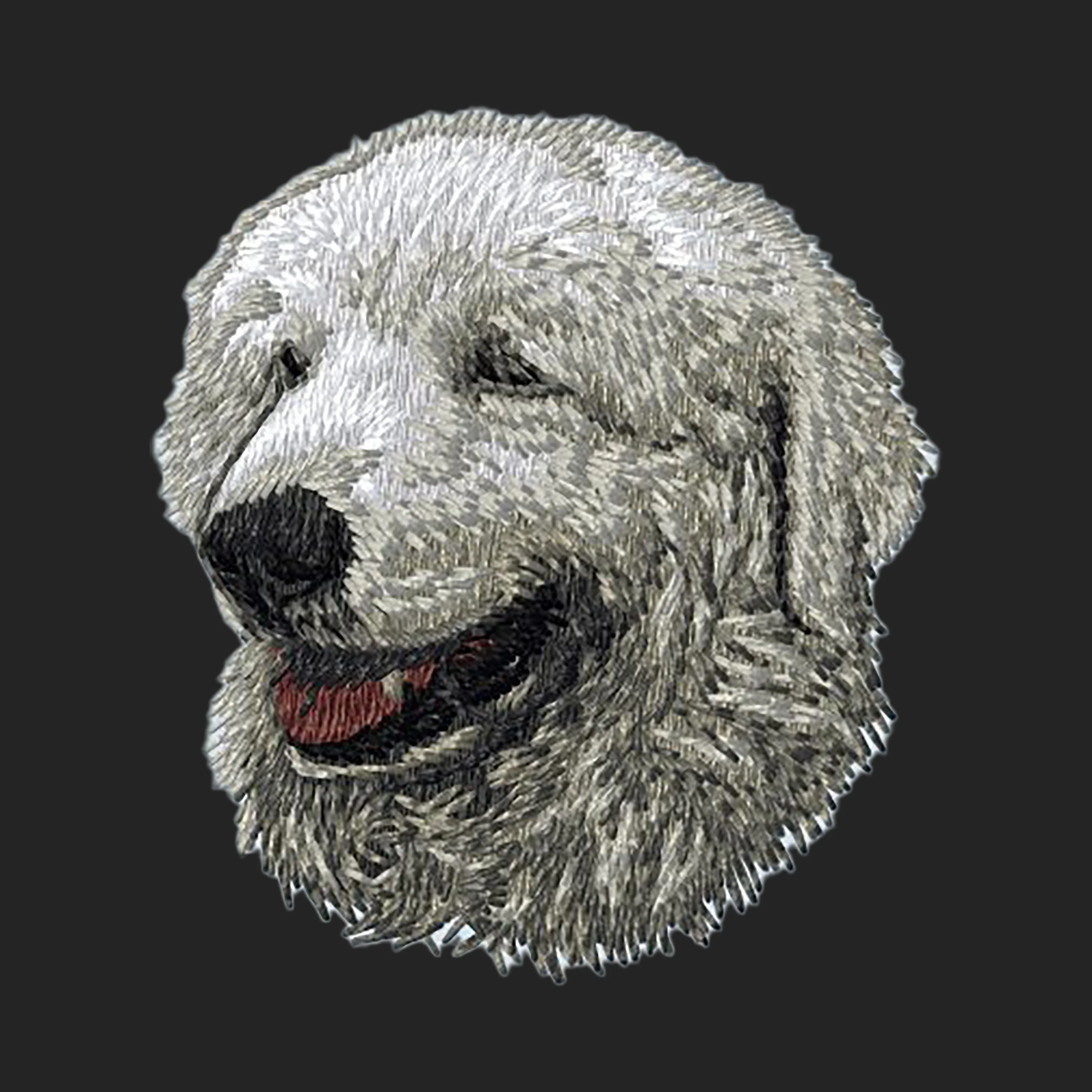 Kuvasz Embroidered Sweatshirt Hoodie - Image 2