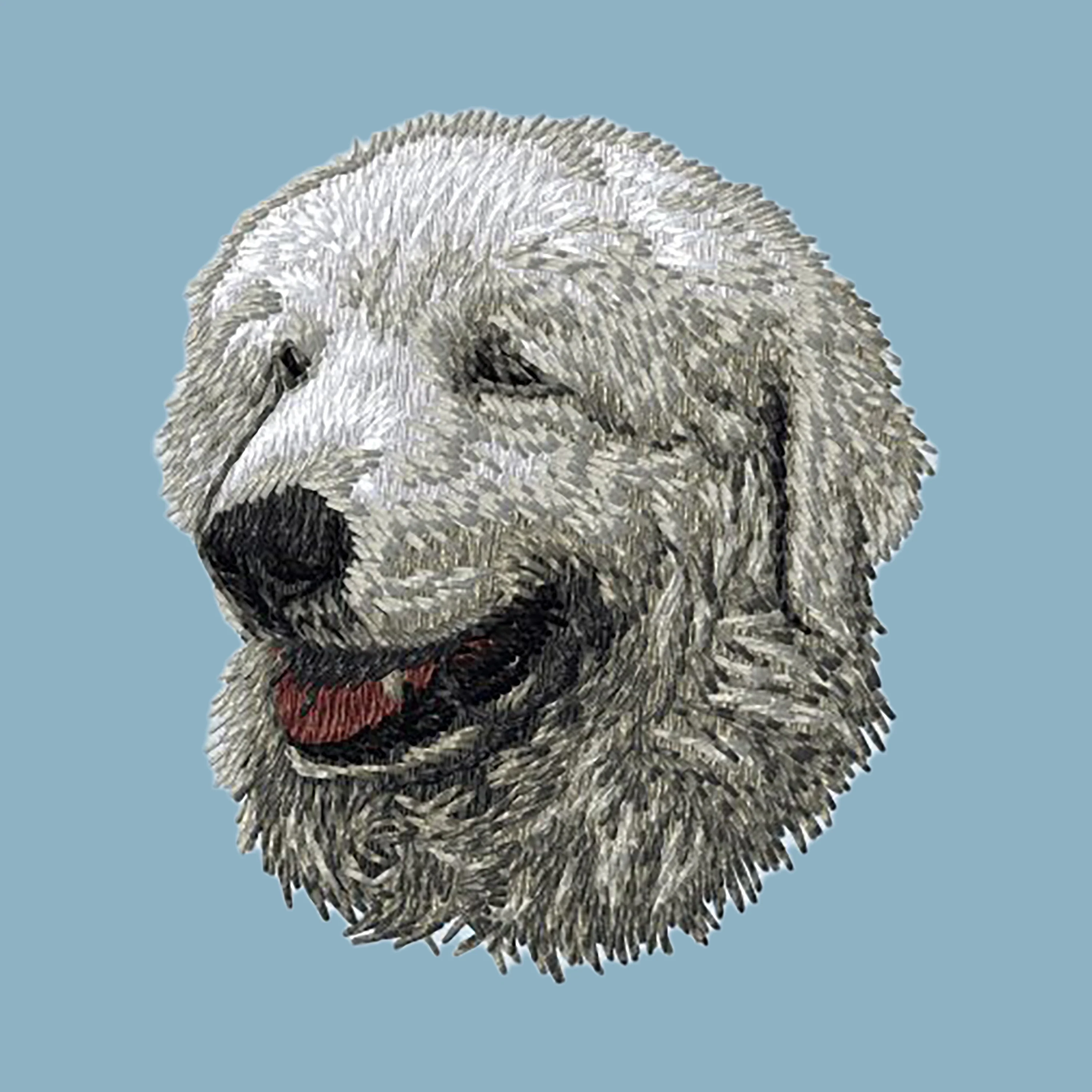 Kuvasz Embroidered Sweatshirt Hoodie - Image 6