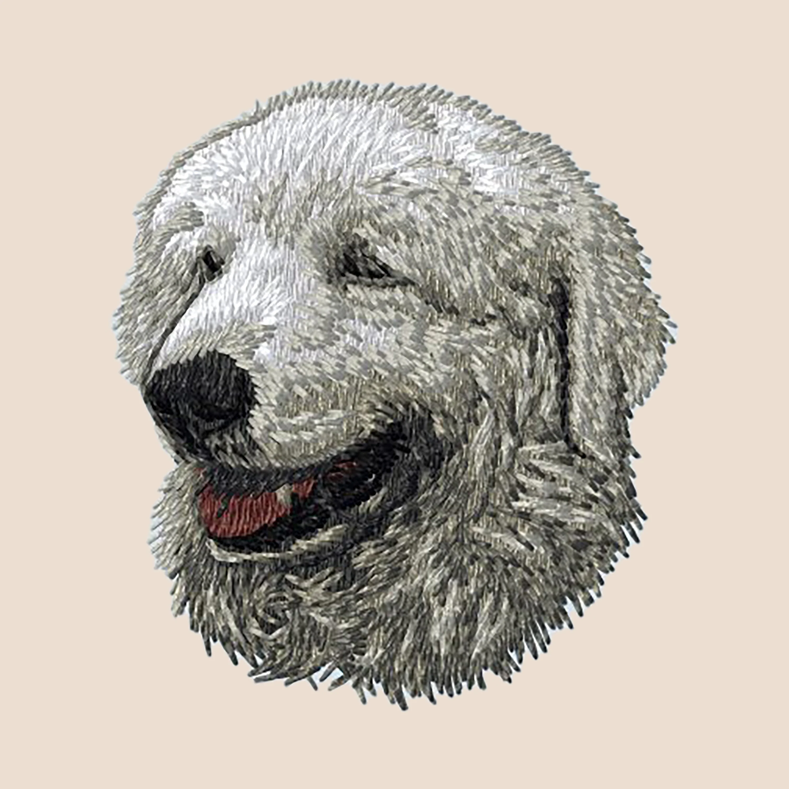 Kuvasz Embroidered Tote - Image 4