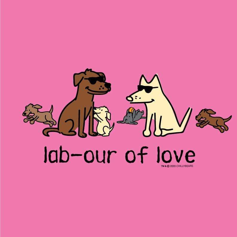 Lab-our Of Love - Ladies T-Shirt V-Neck - Image 4
