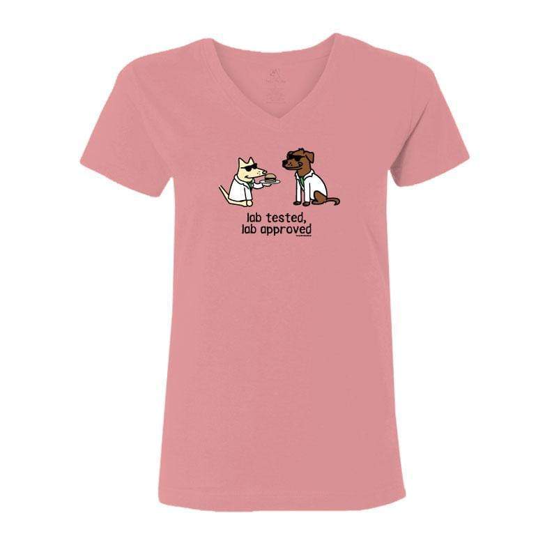 Lab Tested, Lab Approved - Ladies T-Shirt V-Neck - Image 5