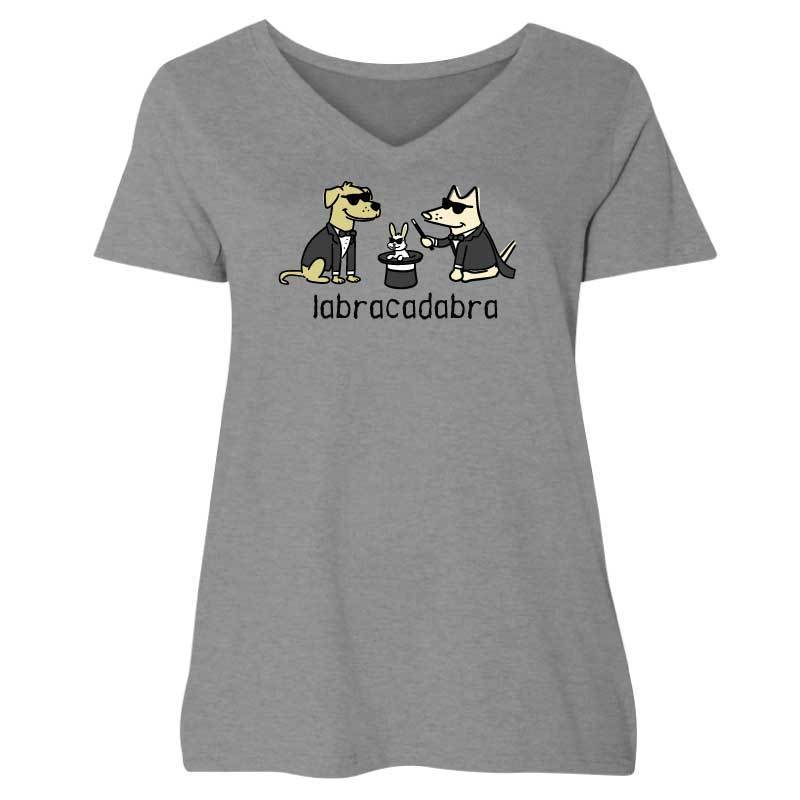 Labracadabra - Ladies Plus V-Neck Tee - Image 3