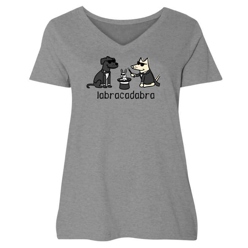 Labracadabra - Ladies Plus V-Neck Tee - Image 4
