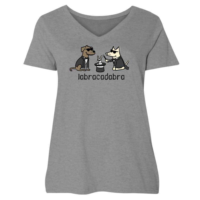 Labracadabra - Ladies Plus V-Neck Tee - Image 5