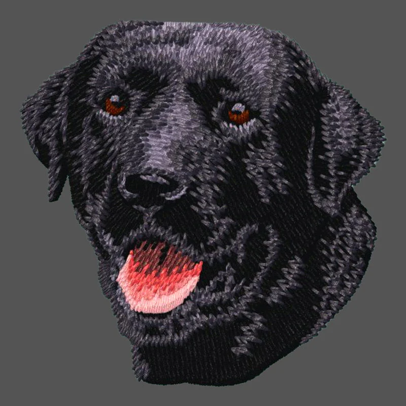Labrador Retriever Embroidered Men's Fleece Jacket - Image 6