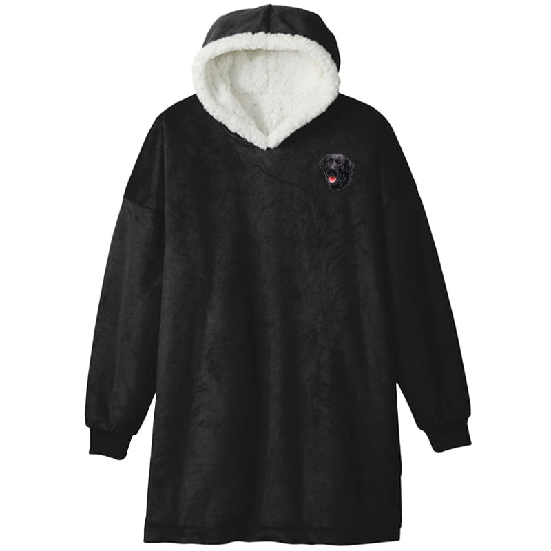 Labrador Retriever Embroidered Wearable Blanket - Image 5
