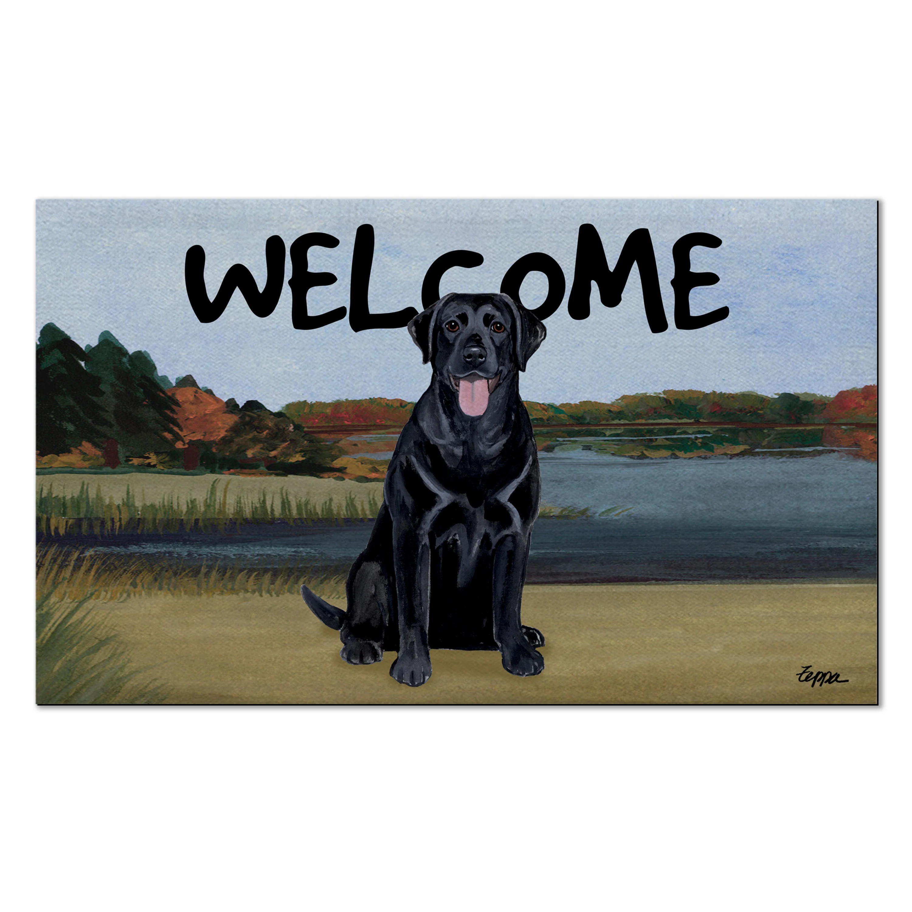 Labrador Retriever Scenic Welcome Mat - Image 10