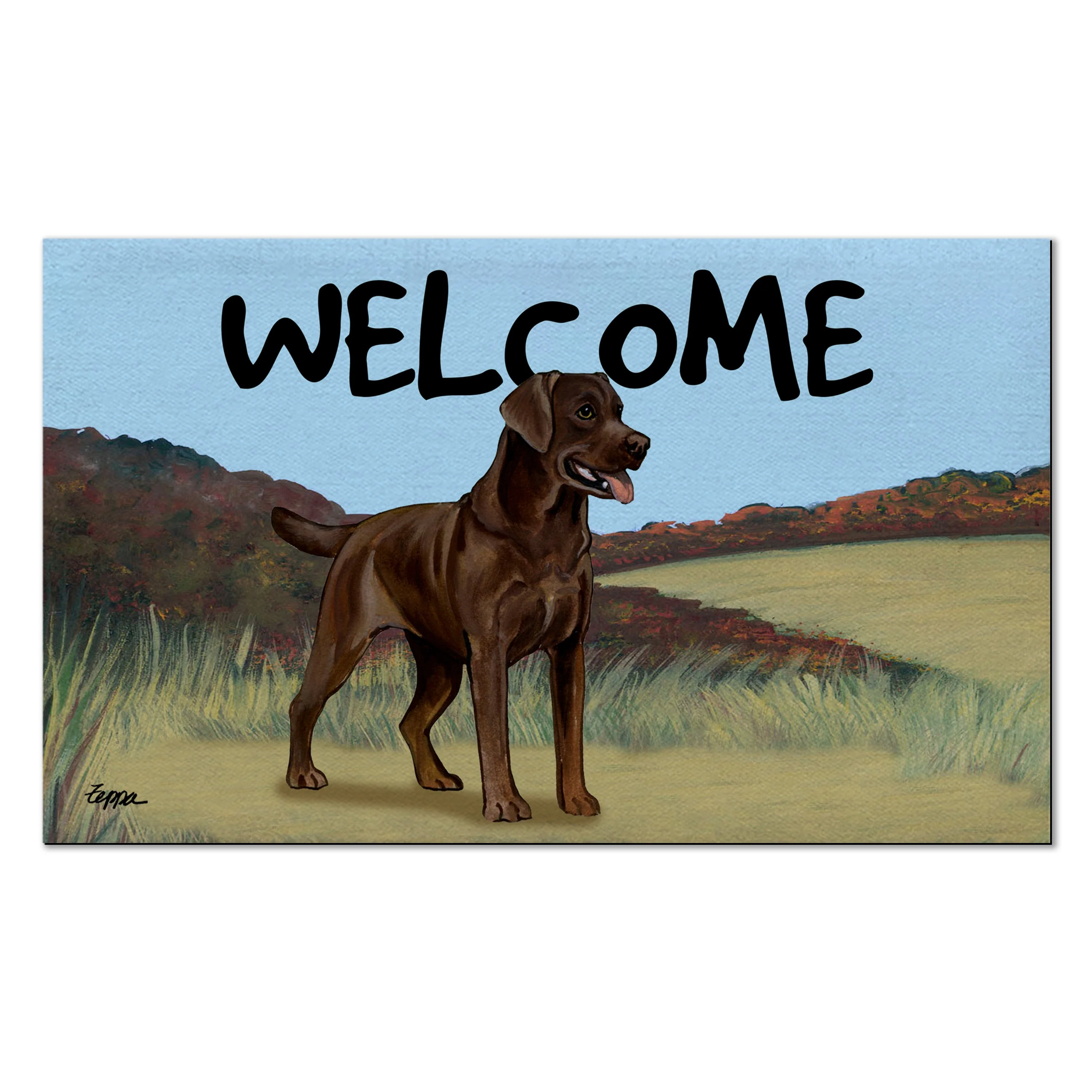 Labrador Retriever Scenic Welcome Mat - Image 14