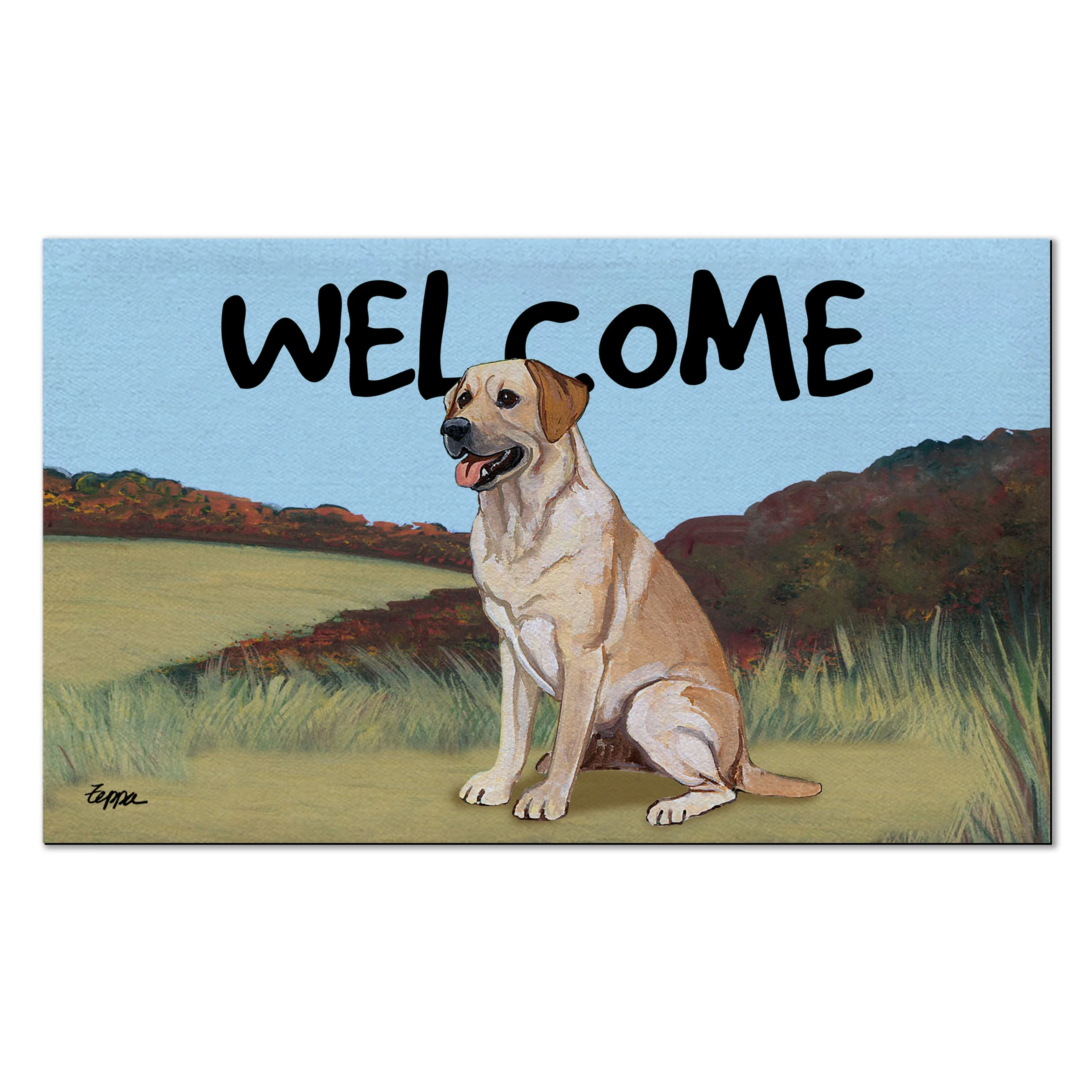 Labrador Retriever Scenic Welcome Mat - Image 15