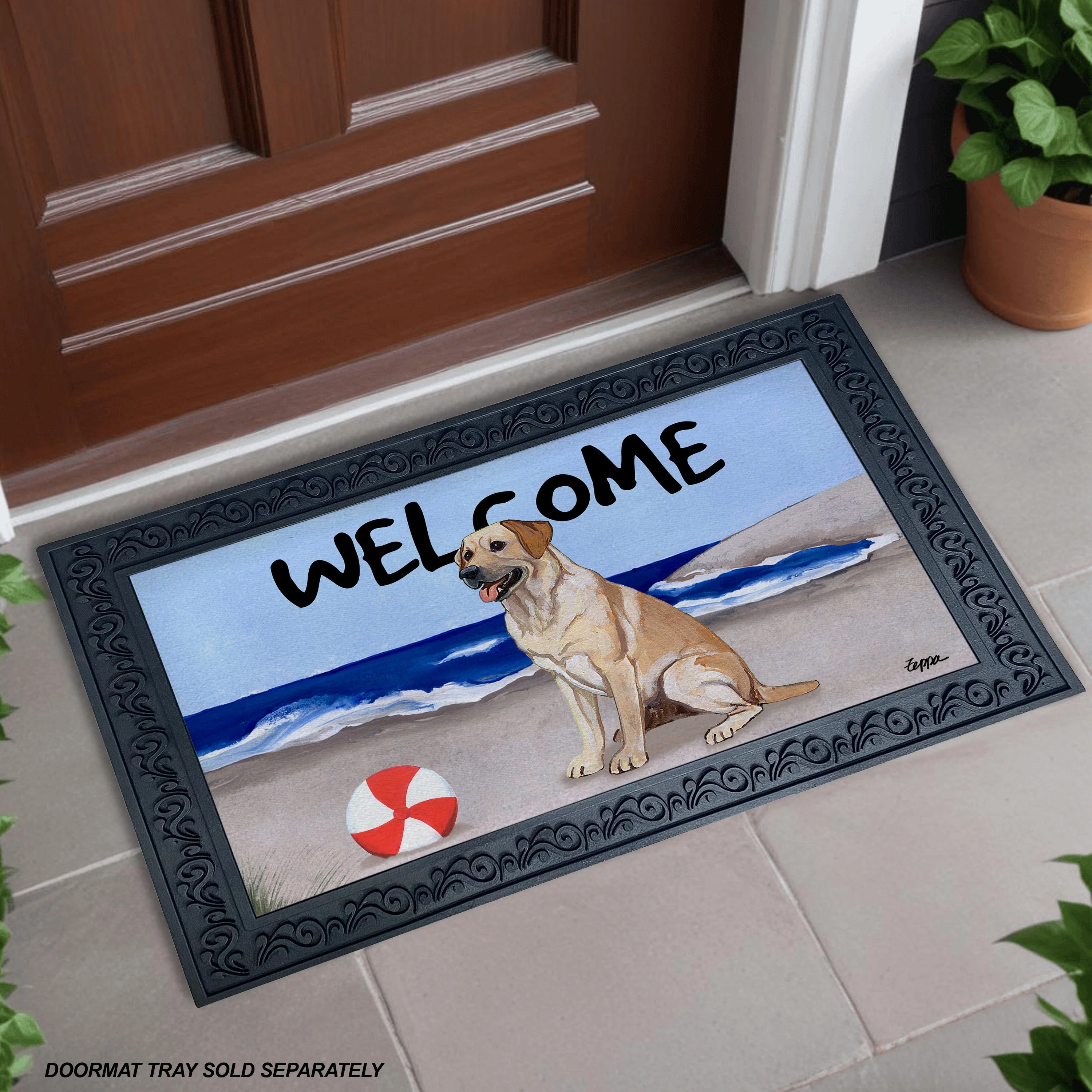 Labrador Retriever Scenic Welcome Mat - Image 3