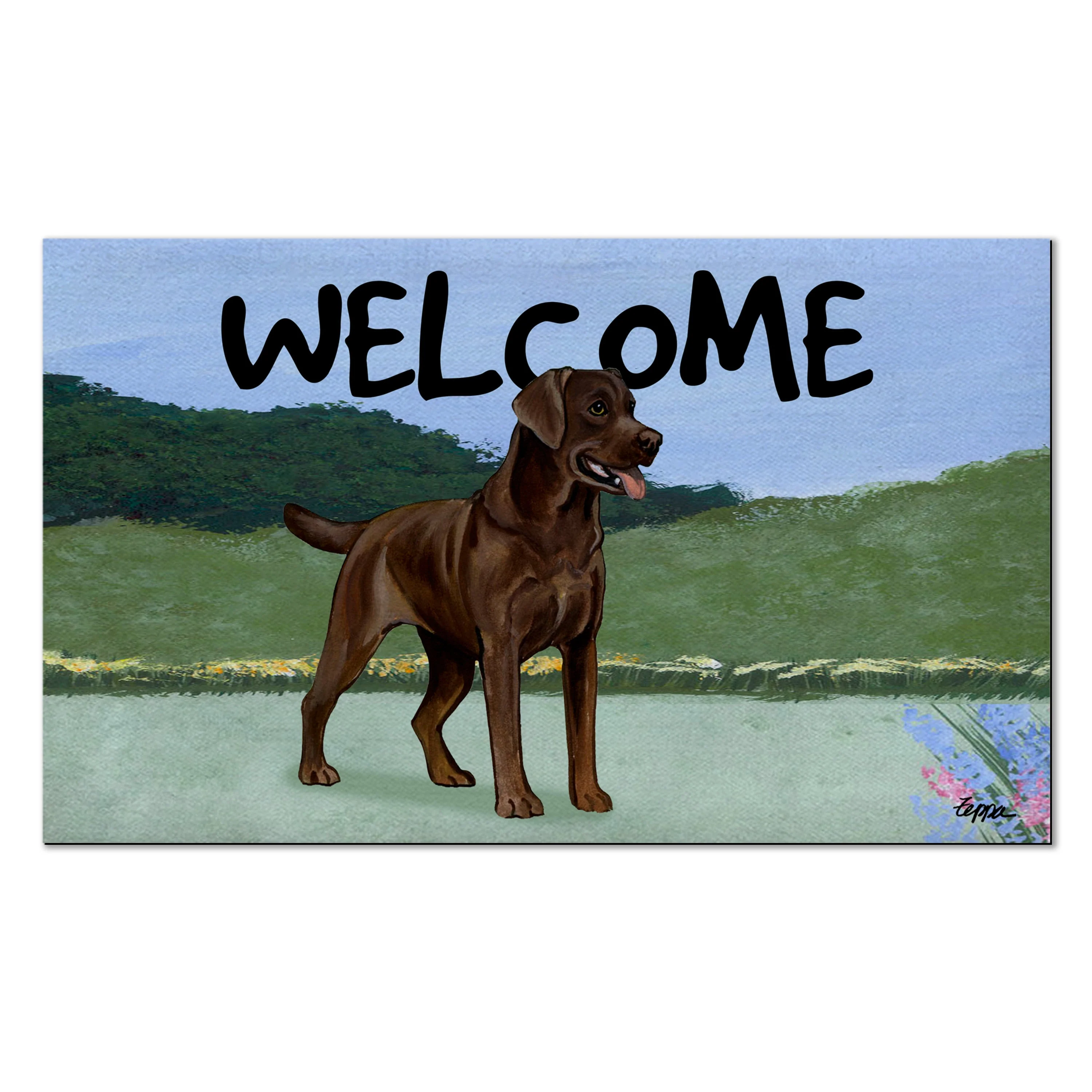 Labrador Retriever Scenic Welcome Mat - Image 5