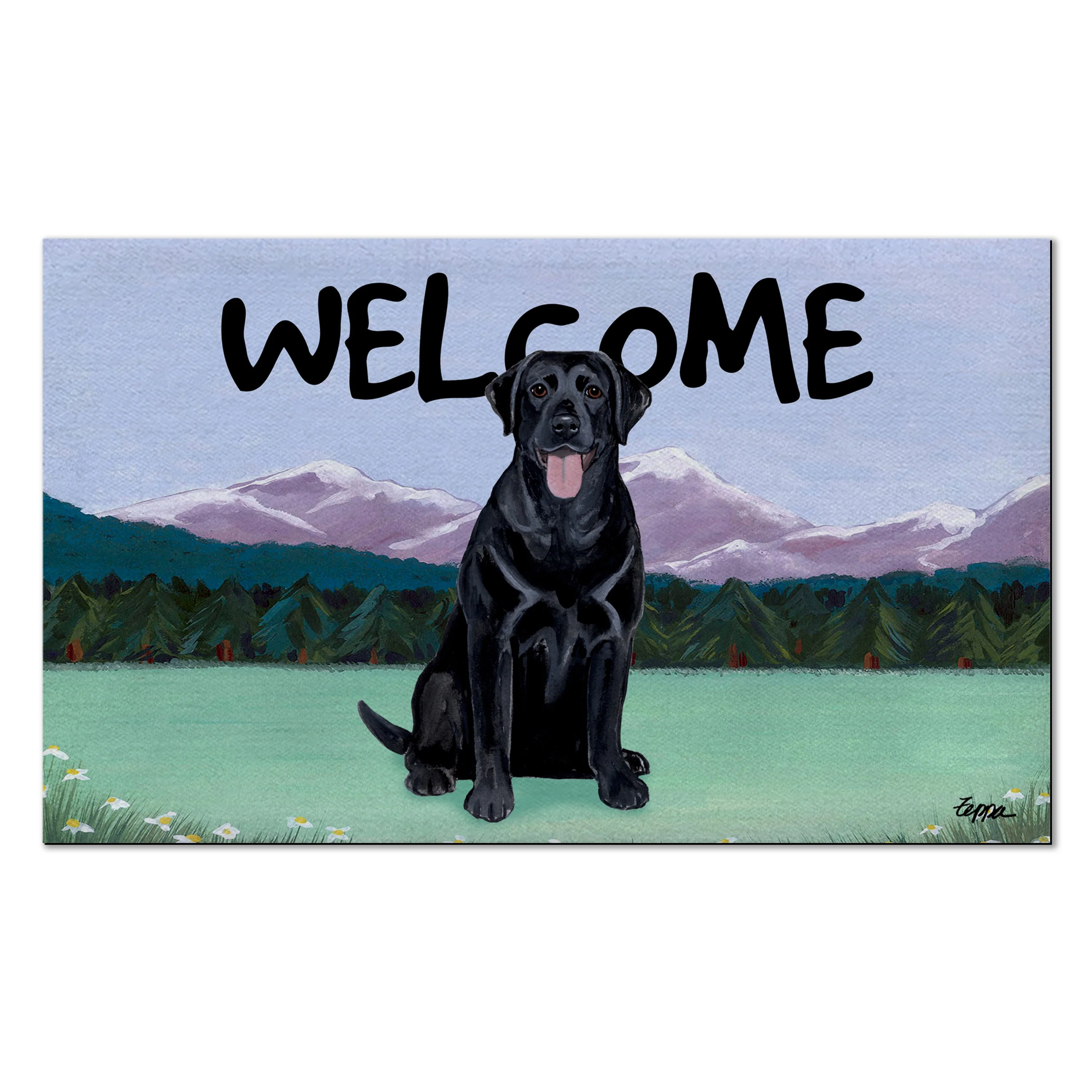 Labrador Retriever Scenic Welcome Mat - Image 7