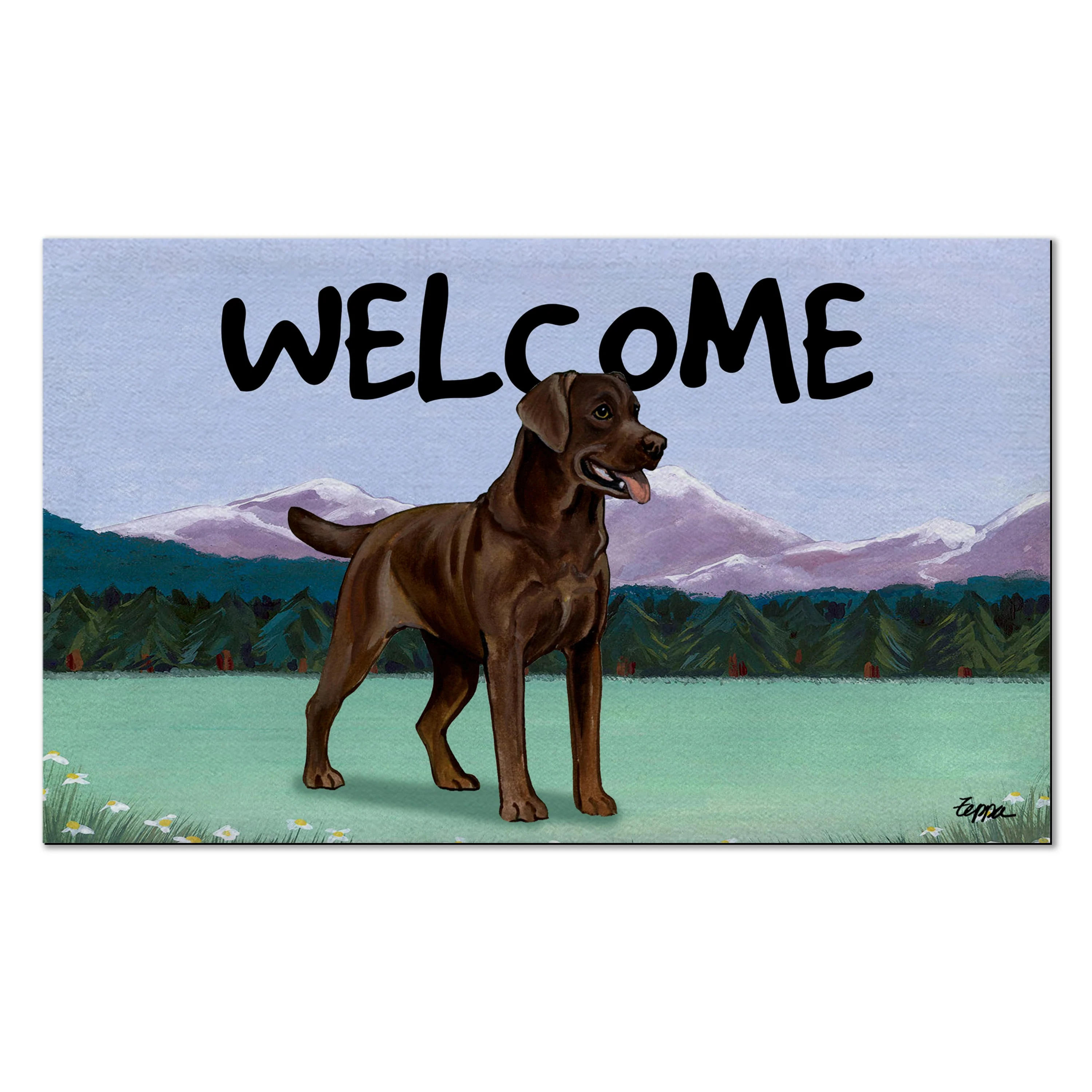 Labrador Retriever Scenic Welcome Mat - Image 8