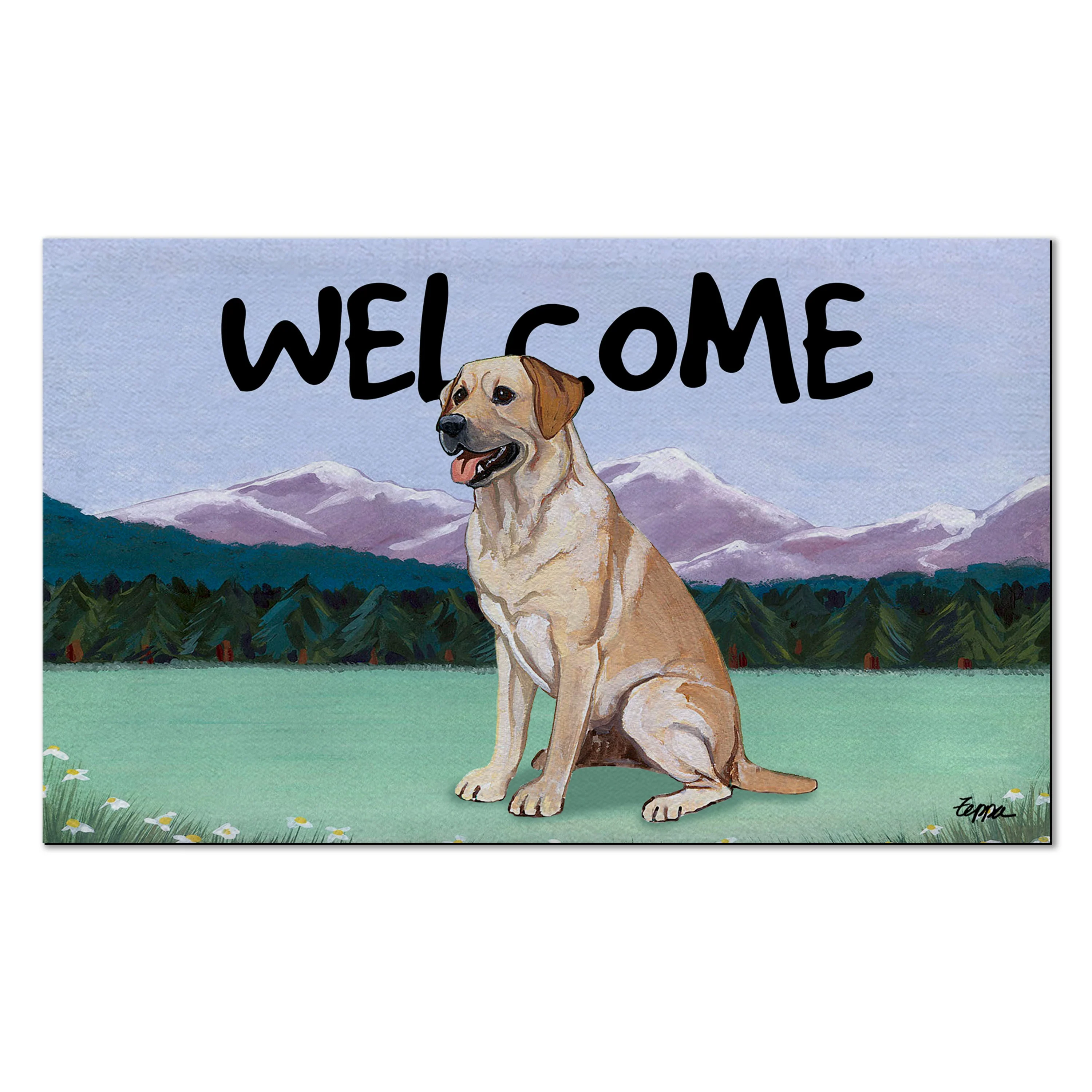 Labrador Retriever Scenic Welcome Mat - Image 9