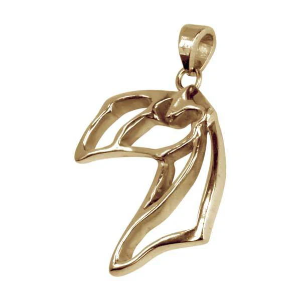 Lakeland Terrier 14K Gold Cut Out Pendant - Image 3