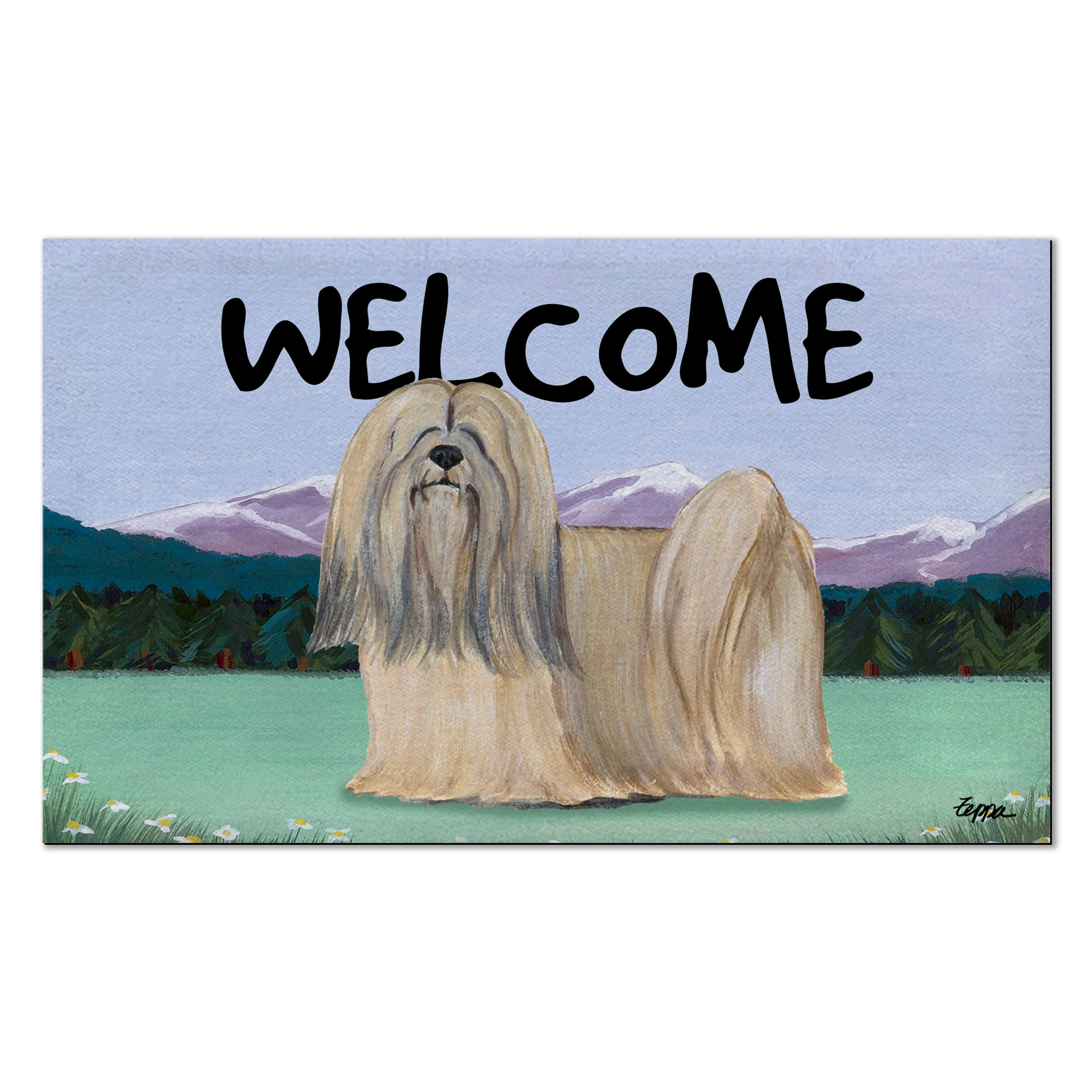Lhasa Apso Welcome Mat - Image 3