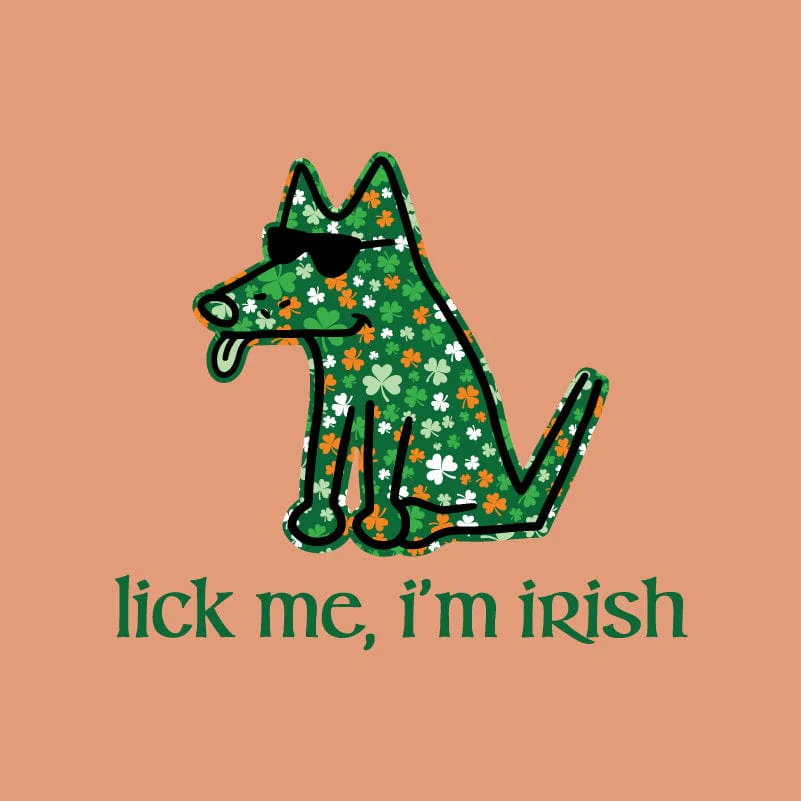 Lick Me, I'm Irish - V-Neck T-Shirt - Image 2
