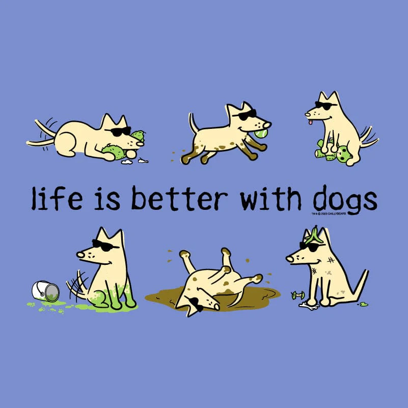Life Is Better With Dogs - Classic Tee - Image 2