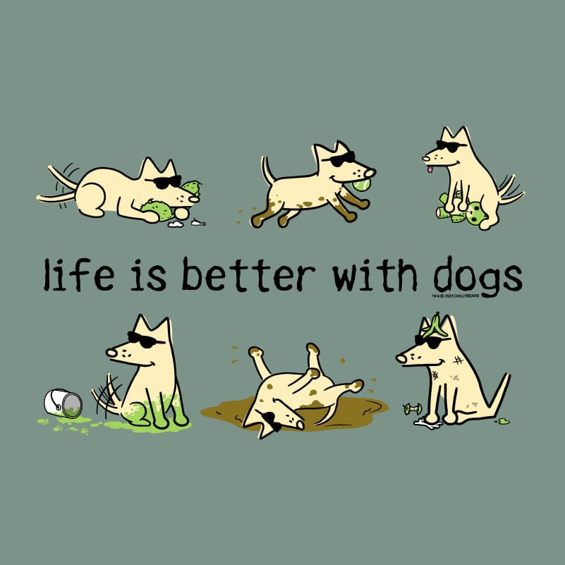 Life Is Better With Dogs - Classic Tee - Image 4