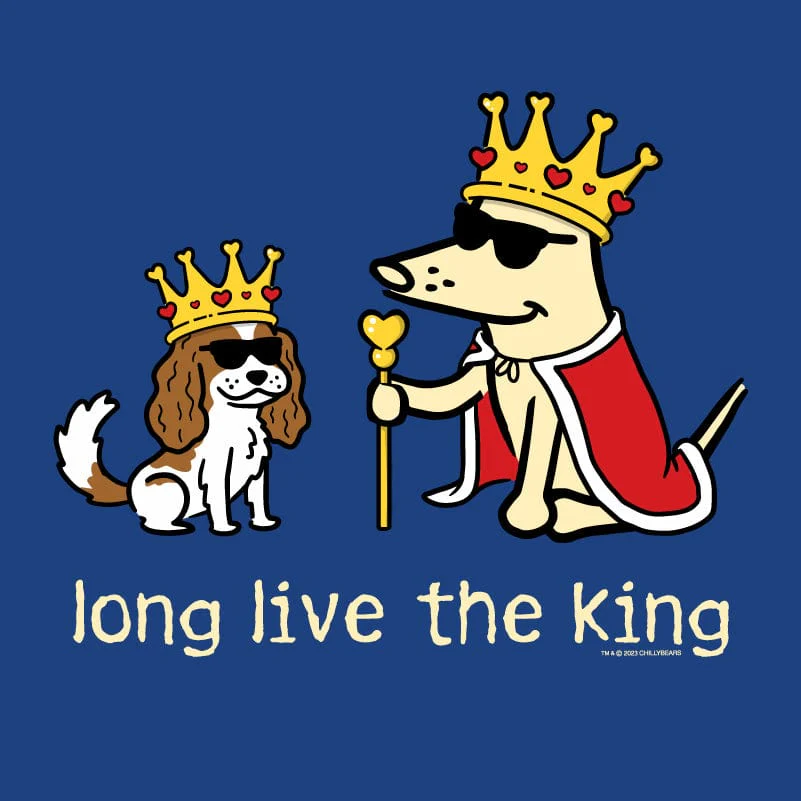Long Live The King - Ladies T-Shirt V-Neck - Image 2