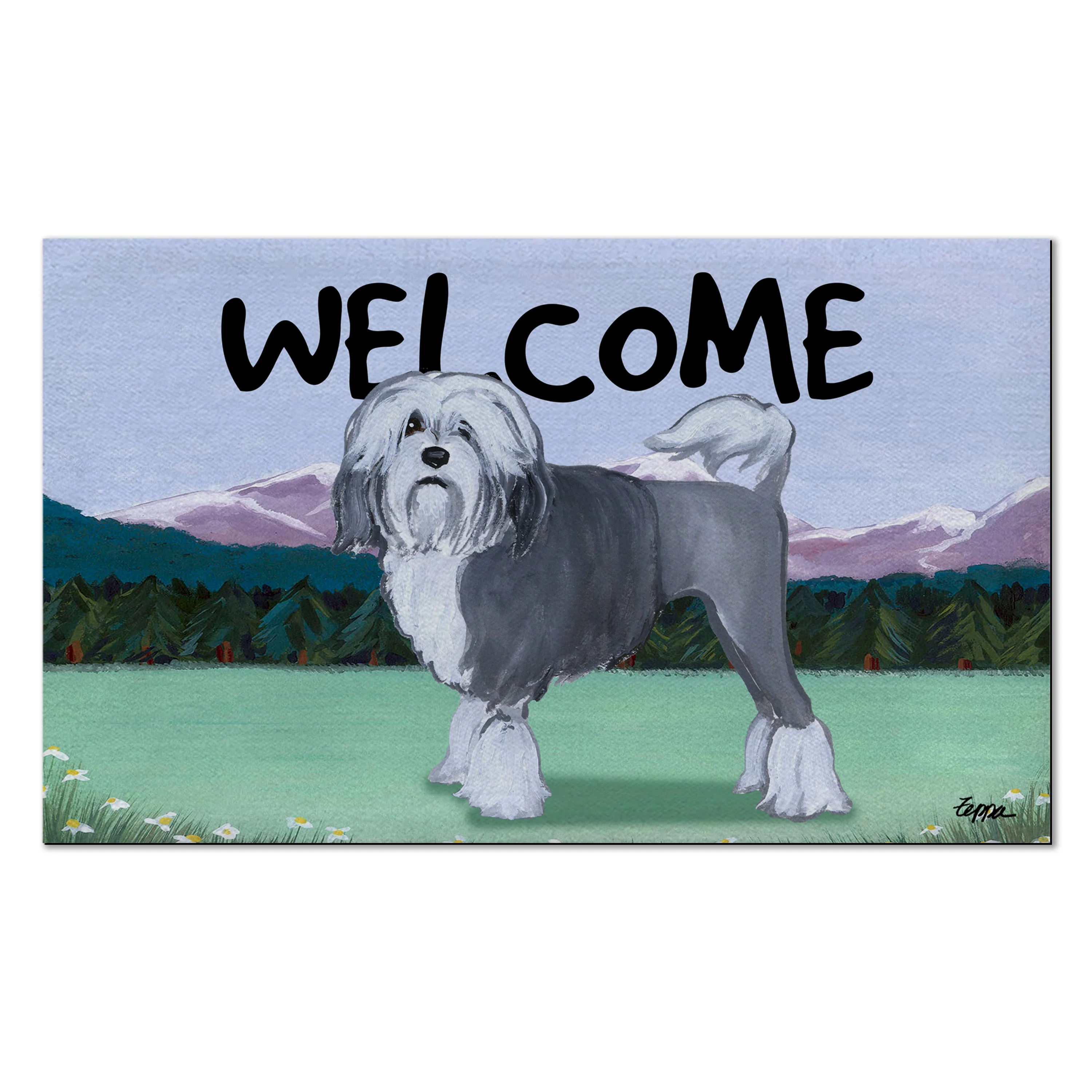 Lowchen Welcome Mat - Image 3