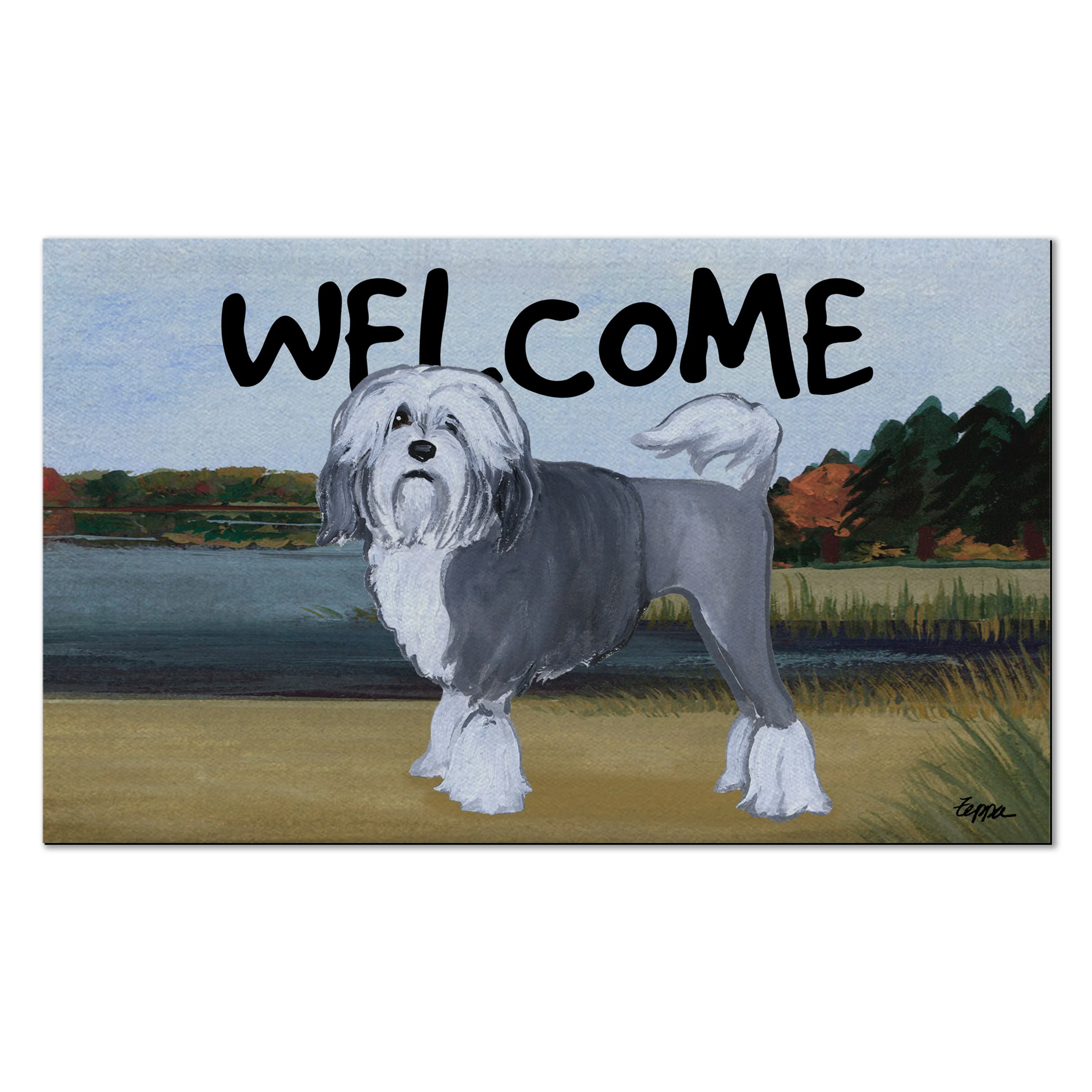 Lowchen Welcome Mat - Image 4