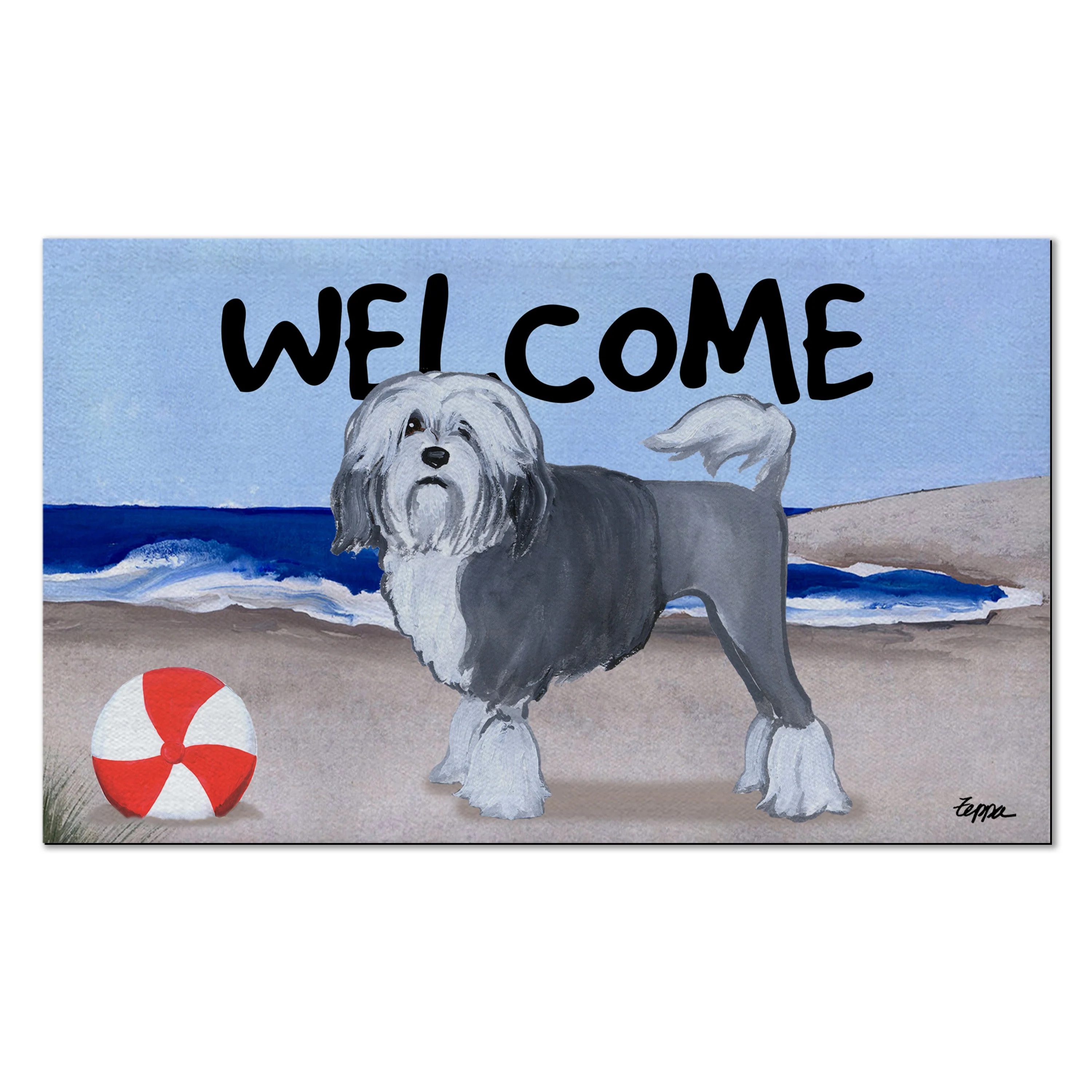 Lowchen Welcome Mat - Image 6