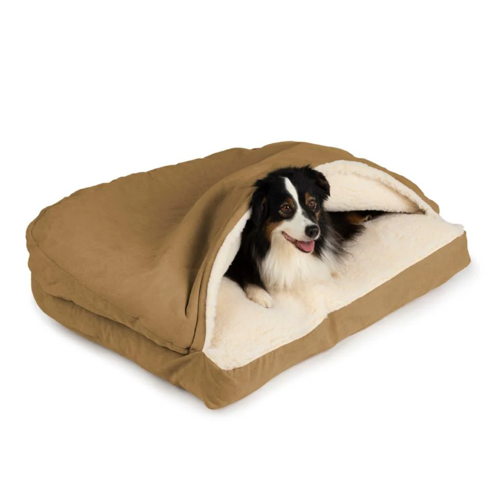 Luxury Microsuede Rectangle Cozy Cave® - Image 3
