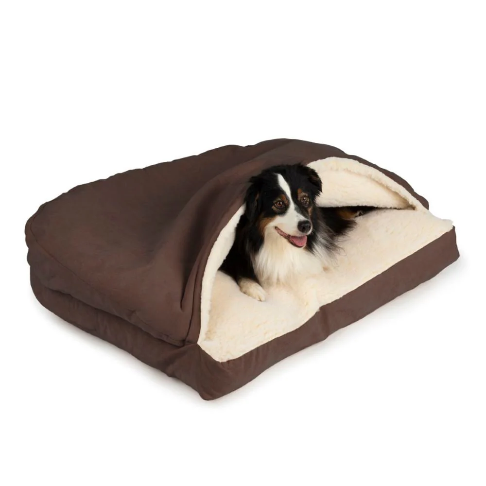 Luxury Microsuede Rectangle Cozy Cave® - Image 6